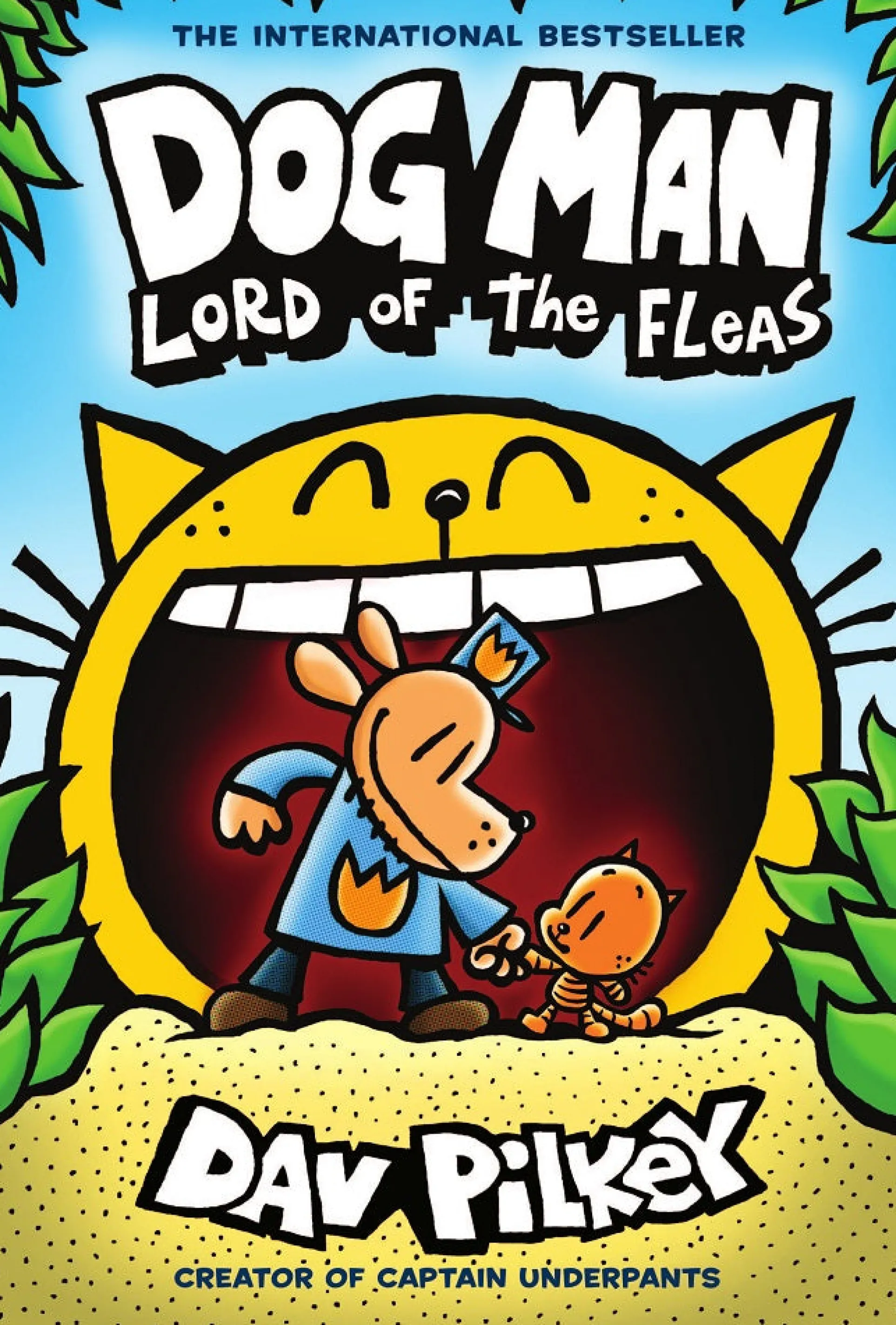 Dog Man: Lord of the Fleas - Hardcover Graphic Novel