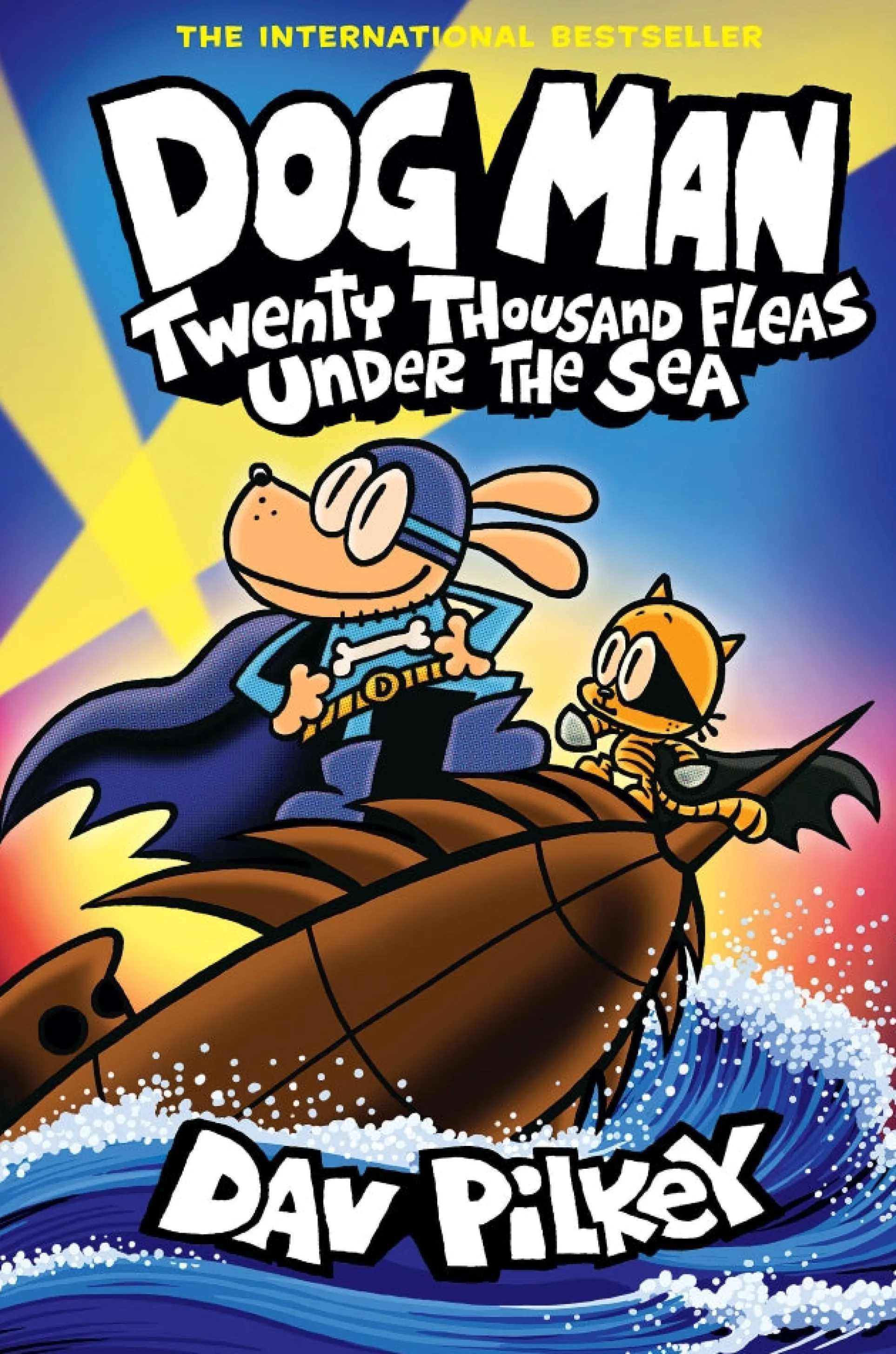 Dog Man: Twenty Thousand Fleas Under the Sea - Grade Level 2-4