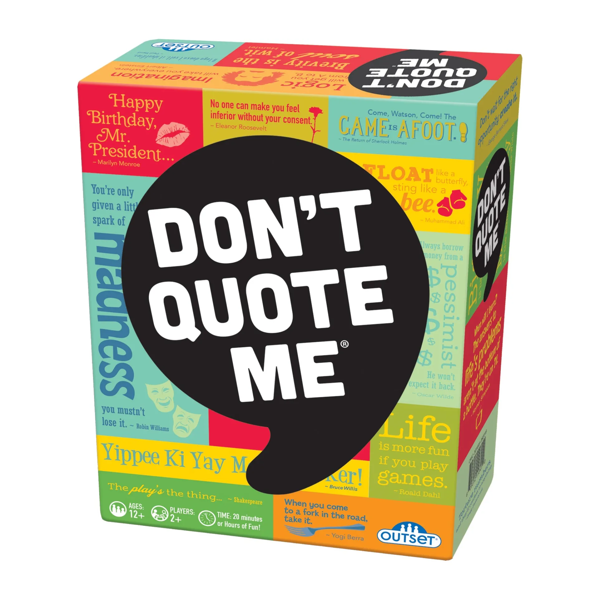 Don't Quote Me Trivia Challenge Board Game by Outset Media