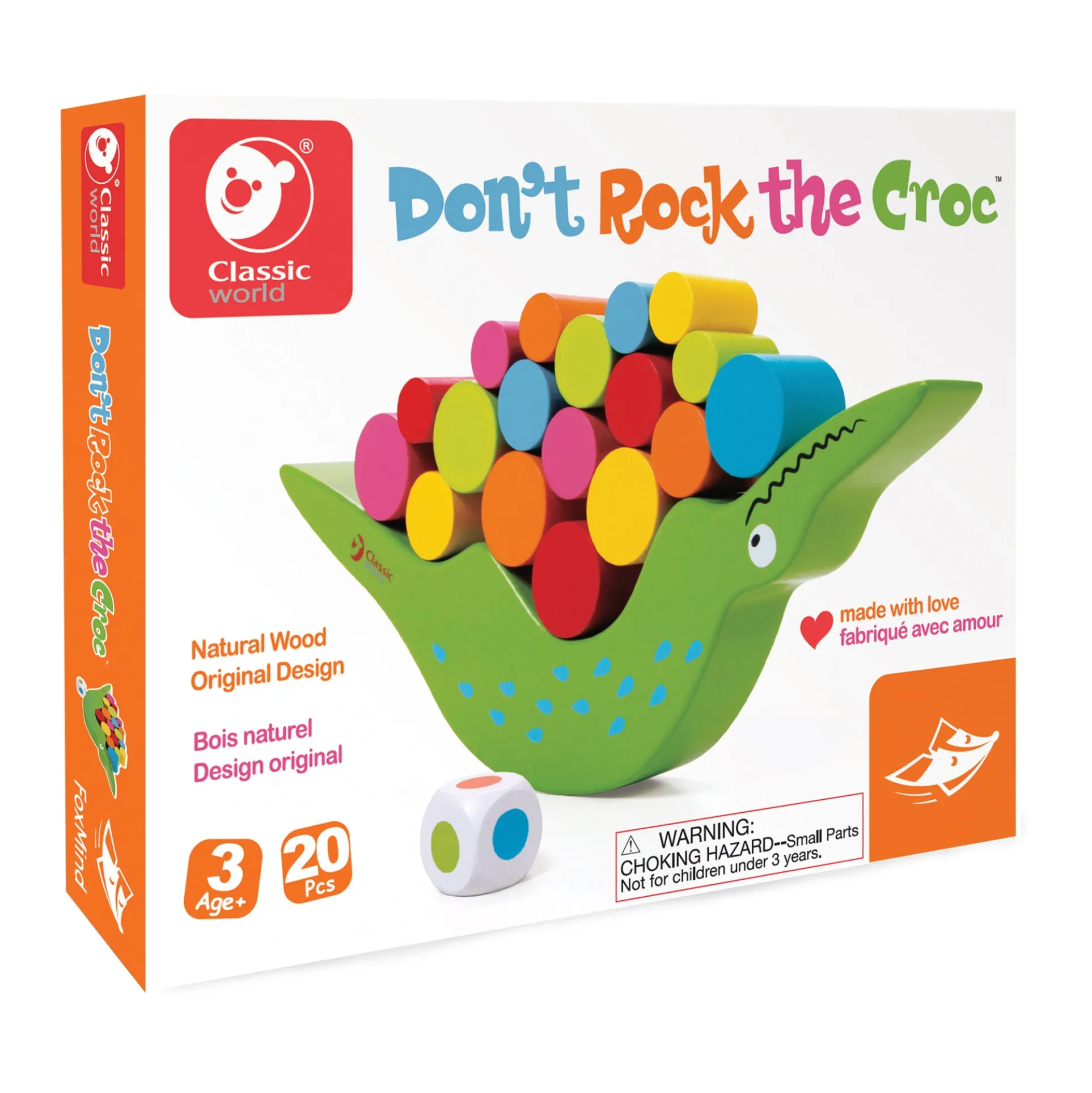 Don't Rock the Croc Balance & Strategy Game