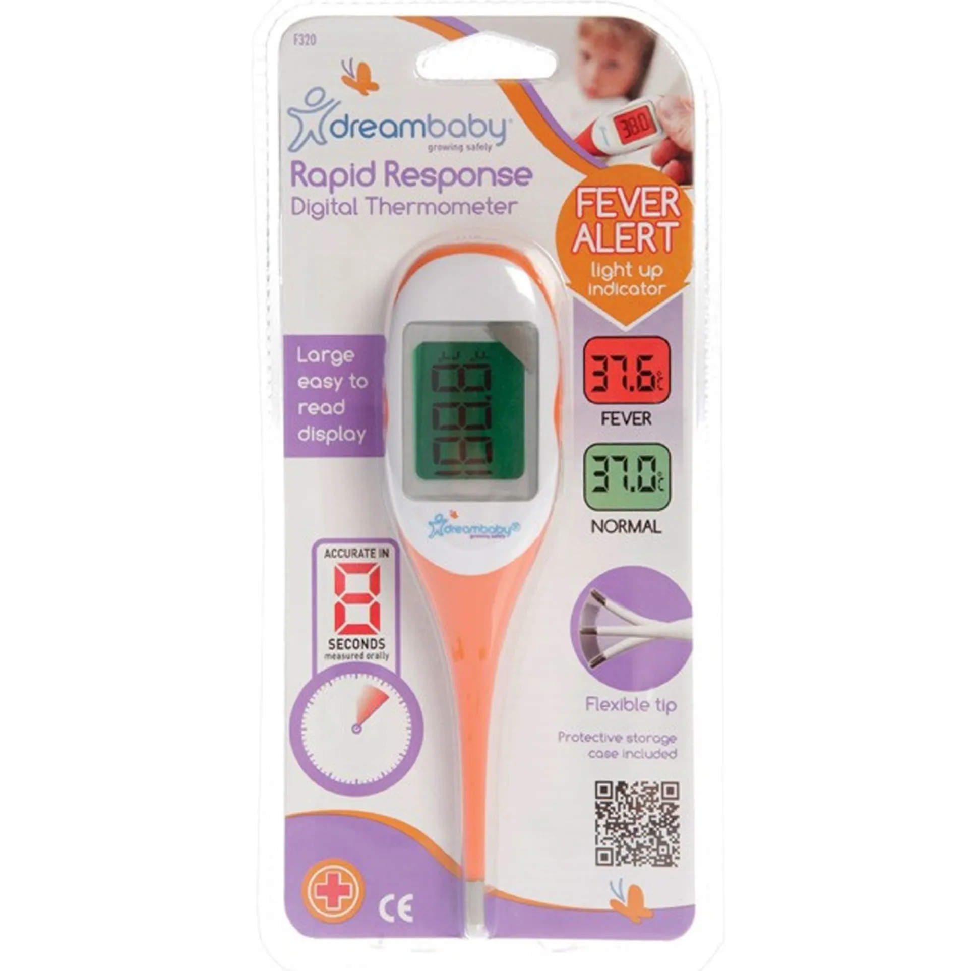 Dreambaby Rapid Response Digital Thermometer