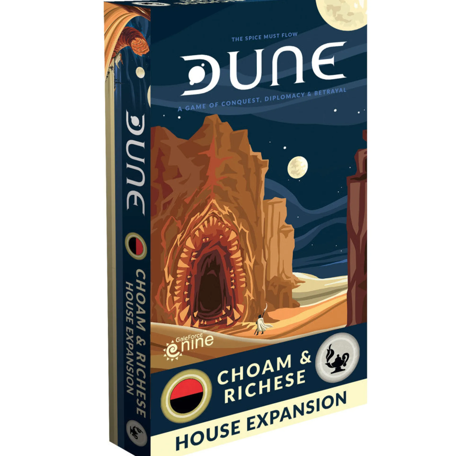 Dune Board Game Expansion: CHOAM & Richese House - Sci-Fi Strategy Game