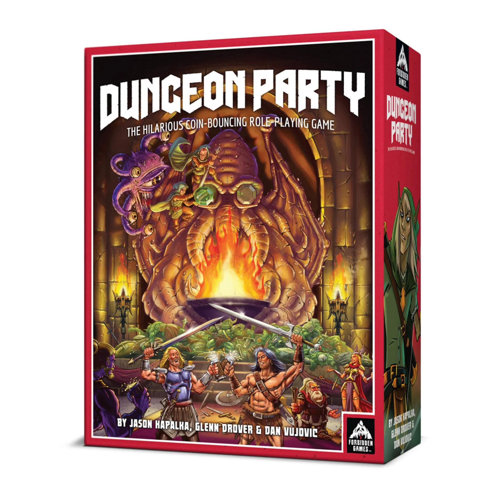Dungeon Party Premium Edition Strategic Board Game