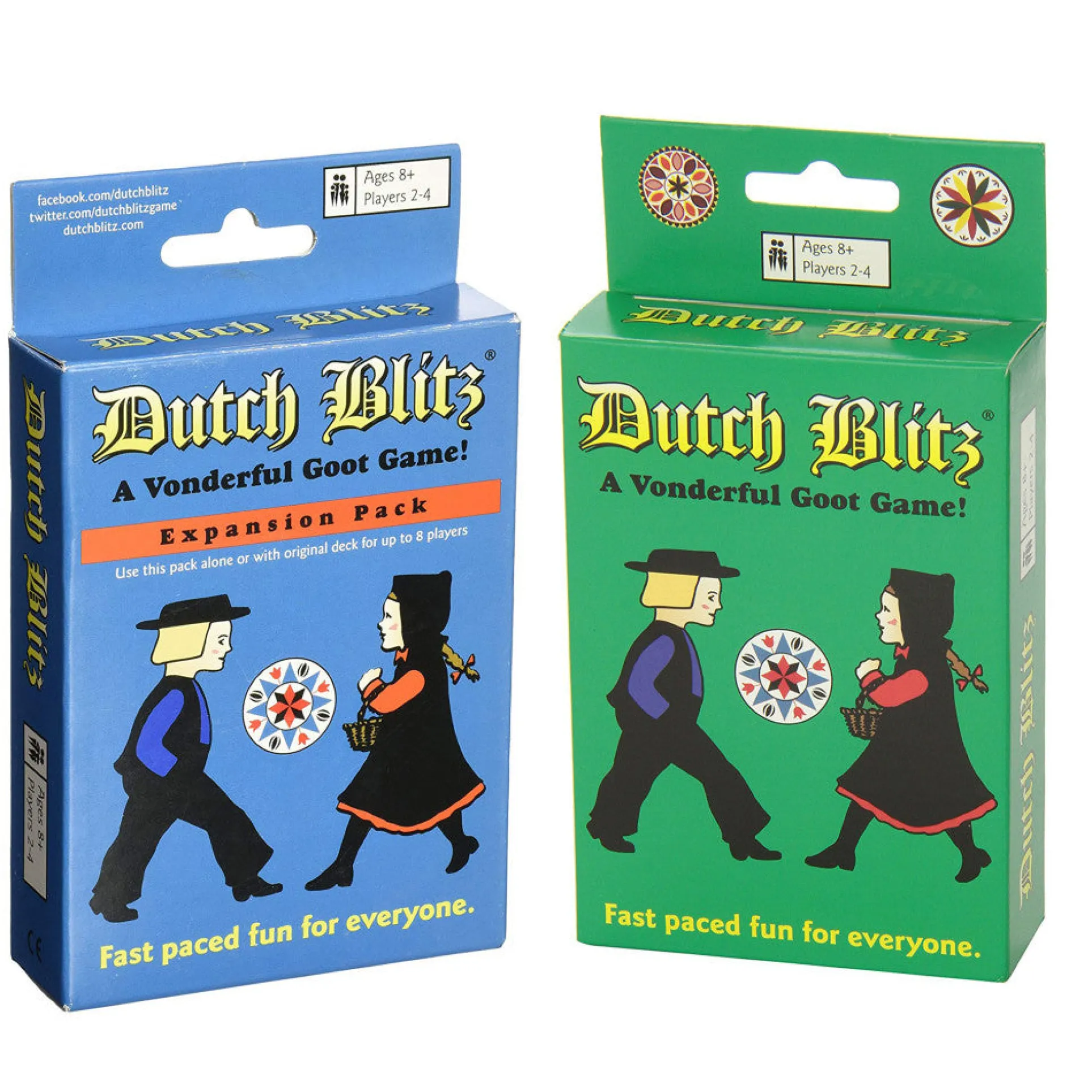 Dutch Blitz Original & Expansion Card Game Set