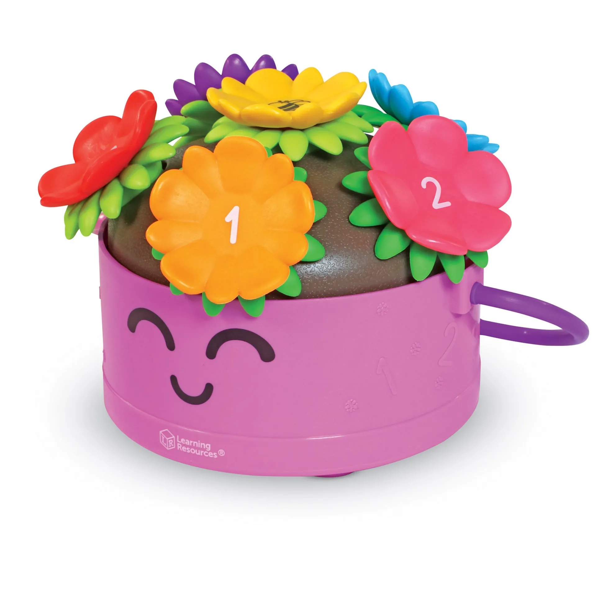 Learning Resources Poppy the Count & Stack Flower Pot - Interactive Educational Toy