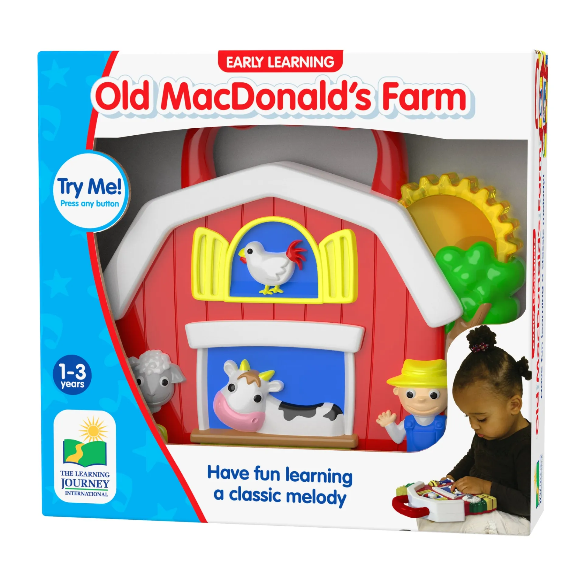 Early Learning - Old MacDonald's Farm Interactive Toy Barn
