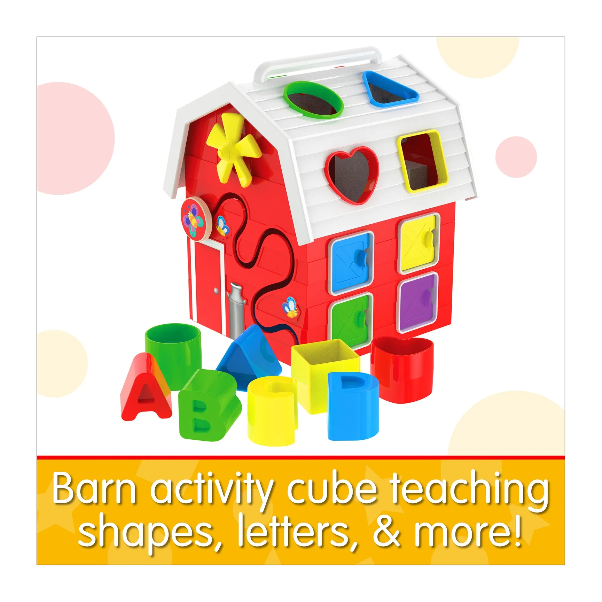Early Learning Farm Activity Cube - Interactive Educational Toy