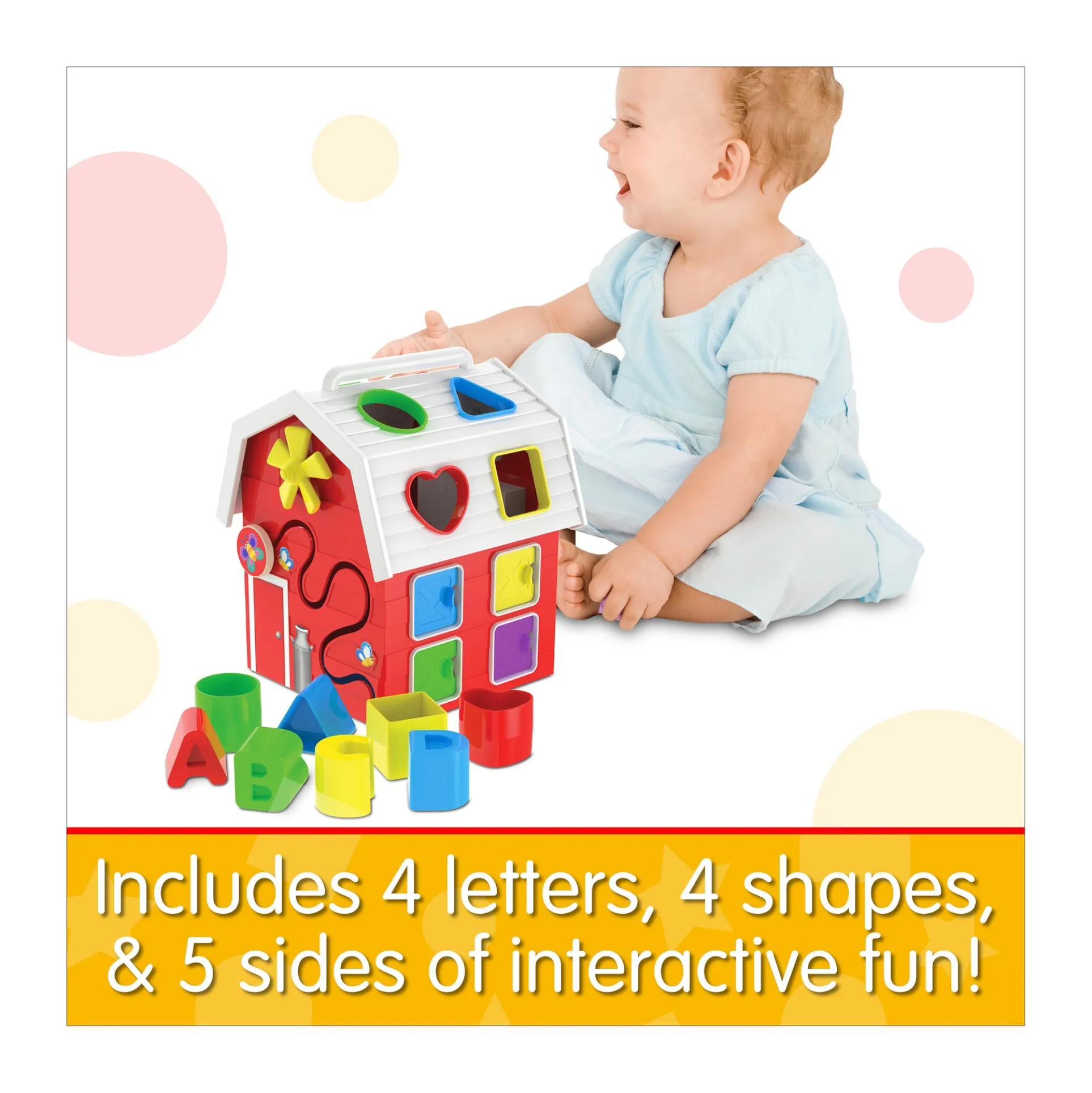 Early Learning Farm Activity Cube - Interactive Educational Toy