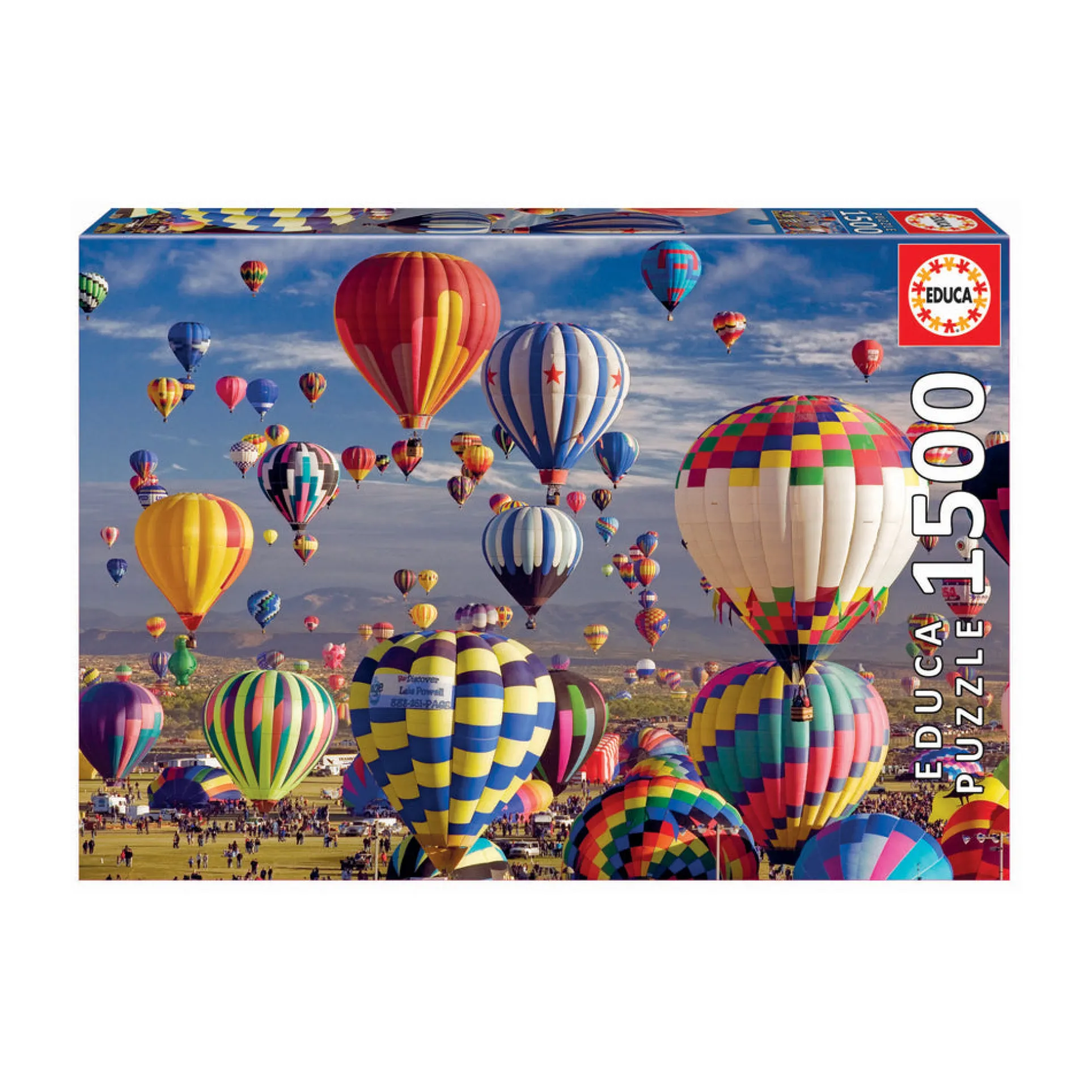 Educa Hot Air Balloons Jigsaw Puzzle - 1500 pc