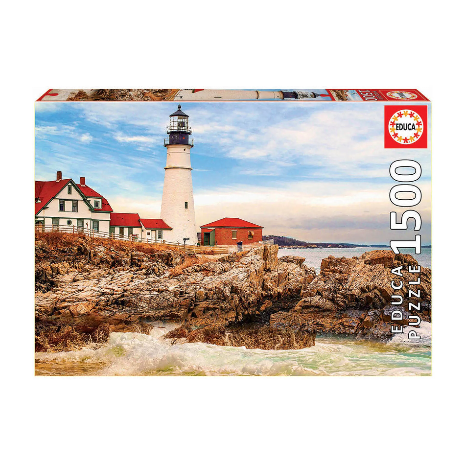 Educa Rocky Lighthouse Jigsaw Puzzle - 1500 pc