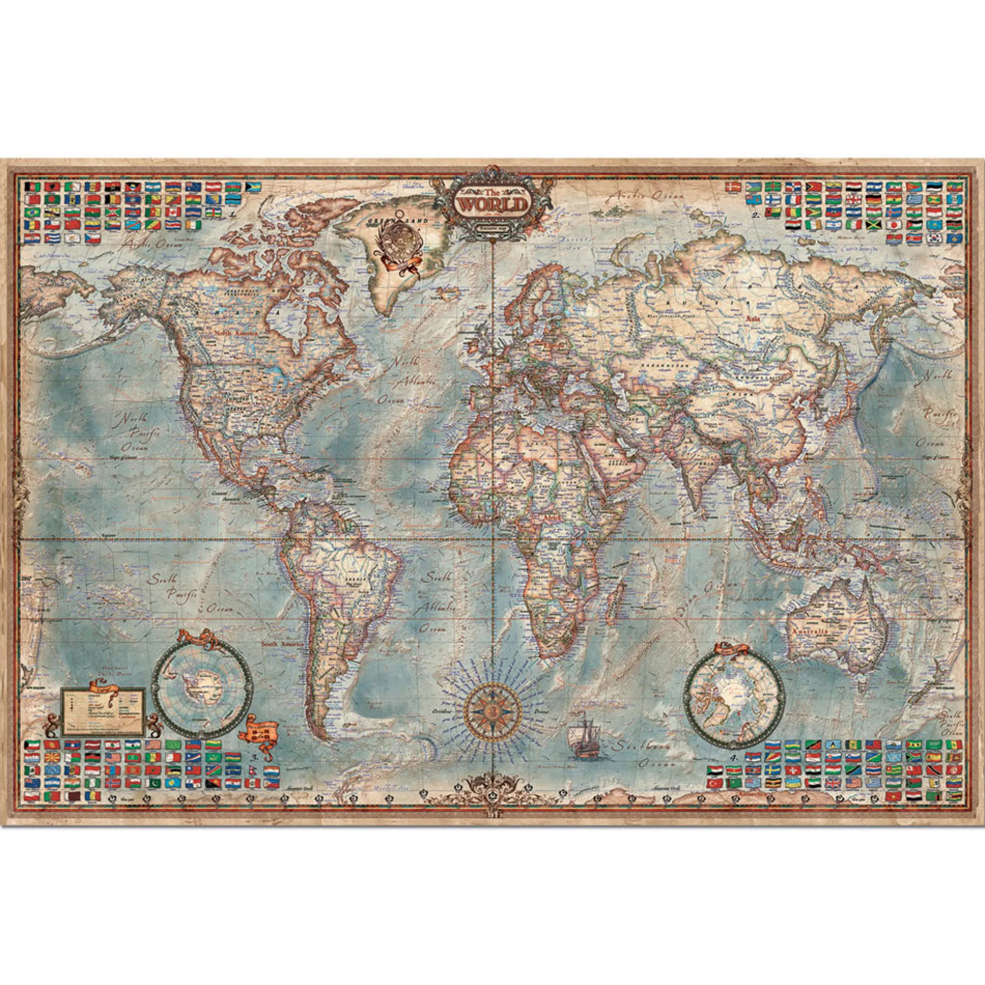 Educa The World Jigsaw Puzzle - 4000 pc