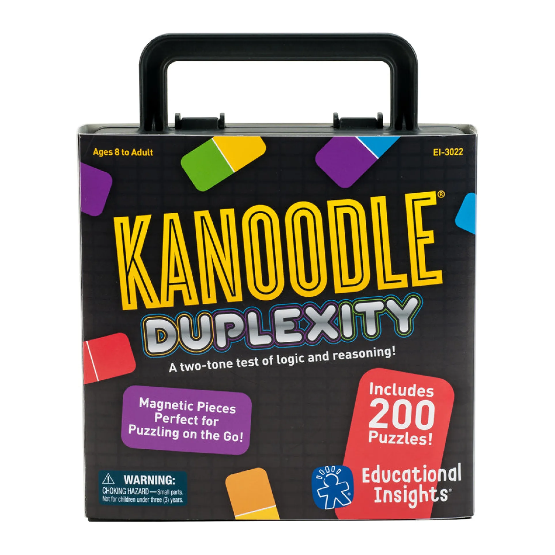 Educational Insights Kanoodle Duplexity Magnetic Puzzle Game - 28 pc