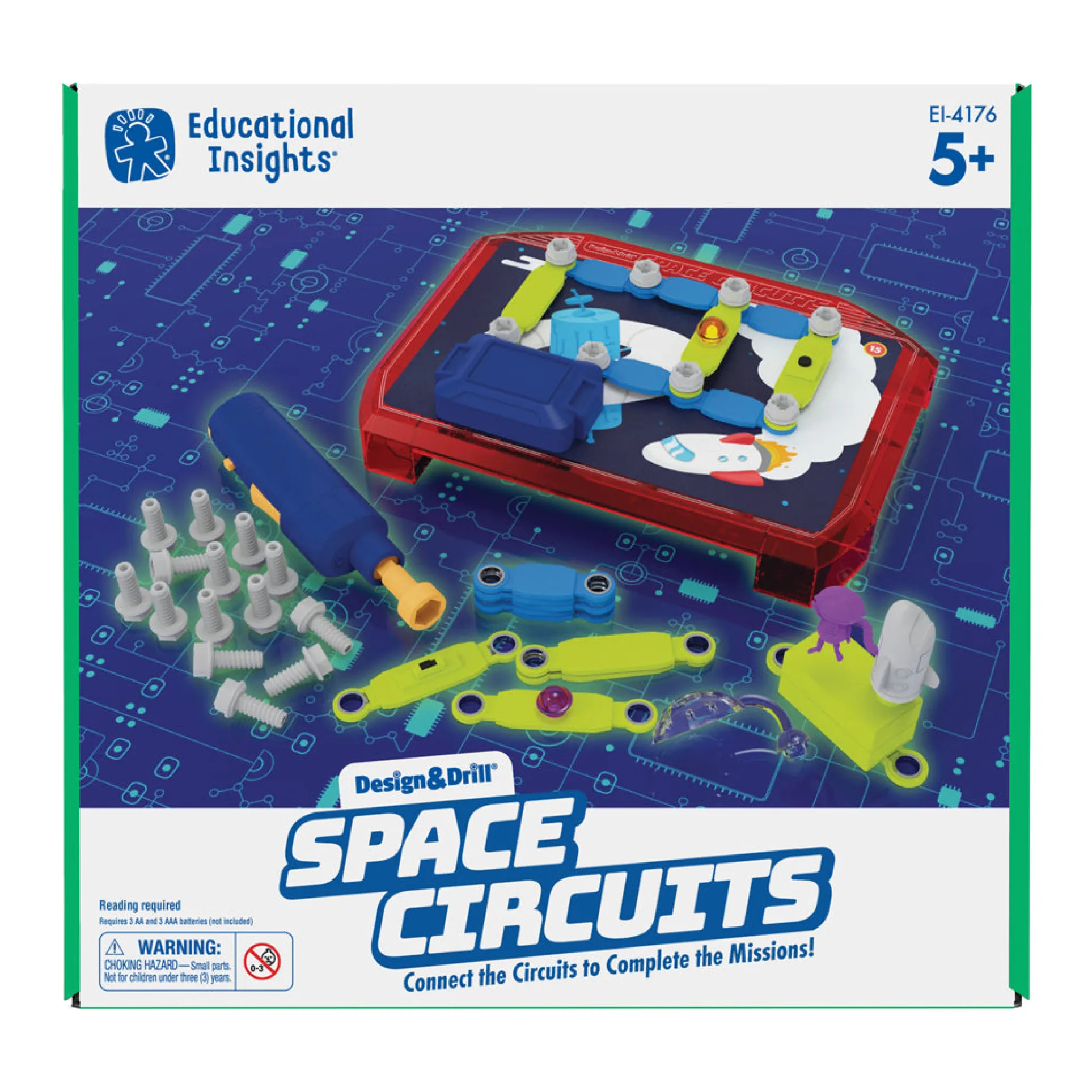 Educational Insights Design & Drill Space Circuits - STEM Learning Toy