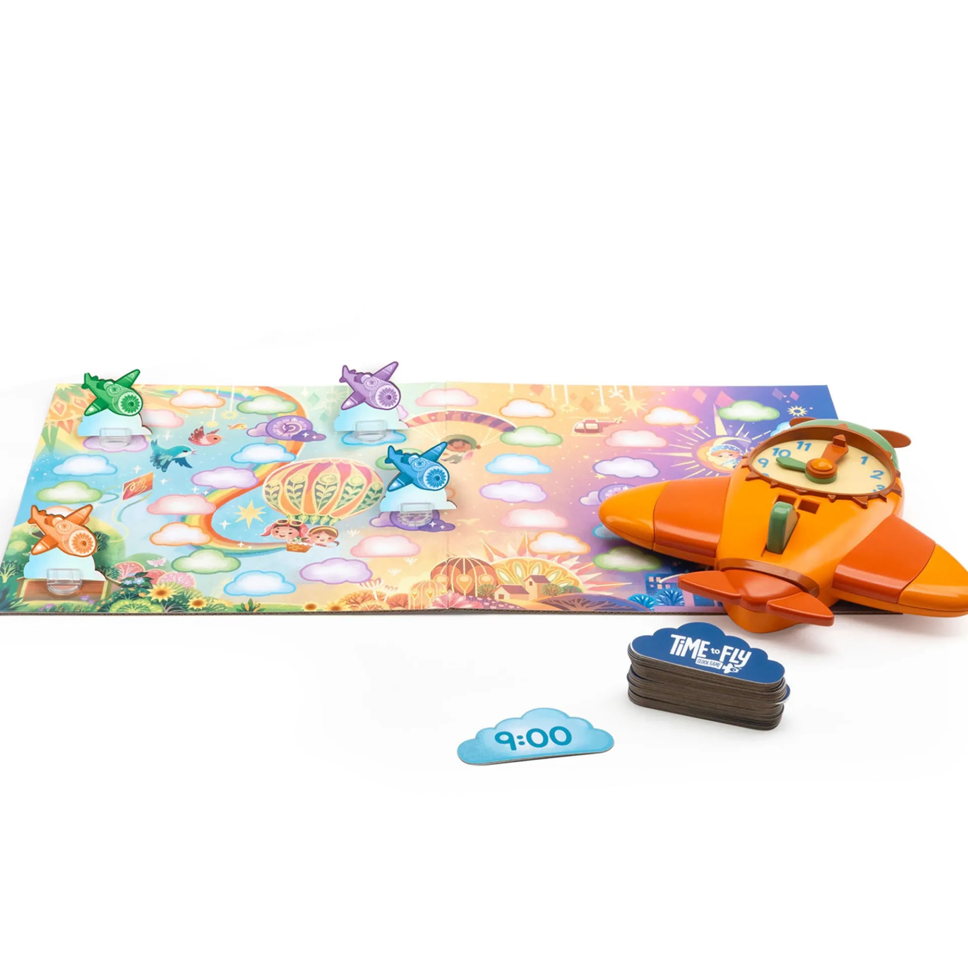 Educational Insights Time Flies Game - Learn to Tell Time