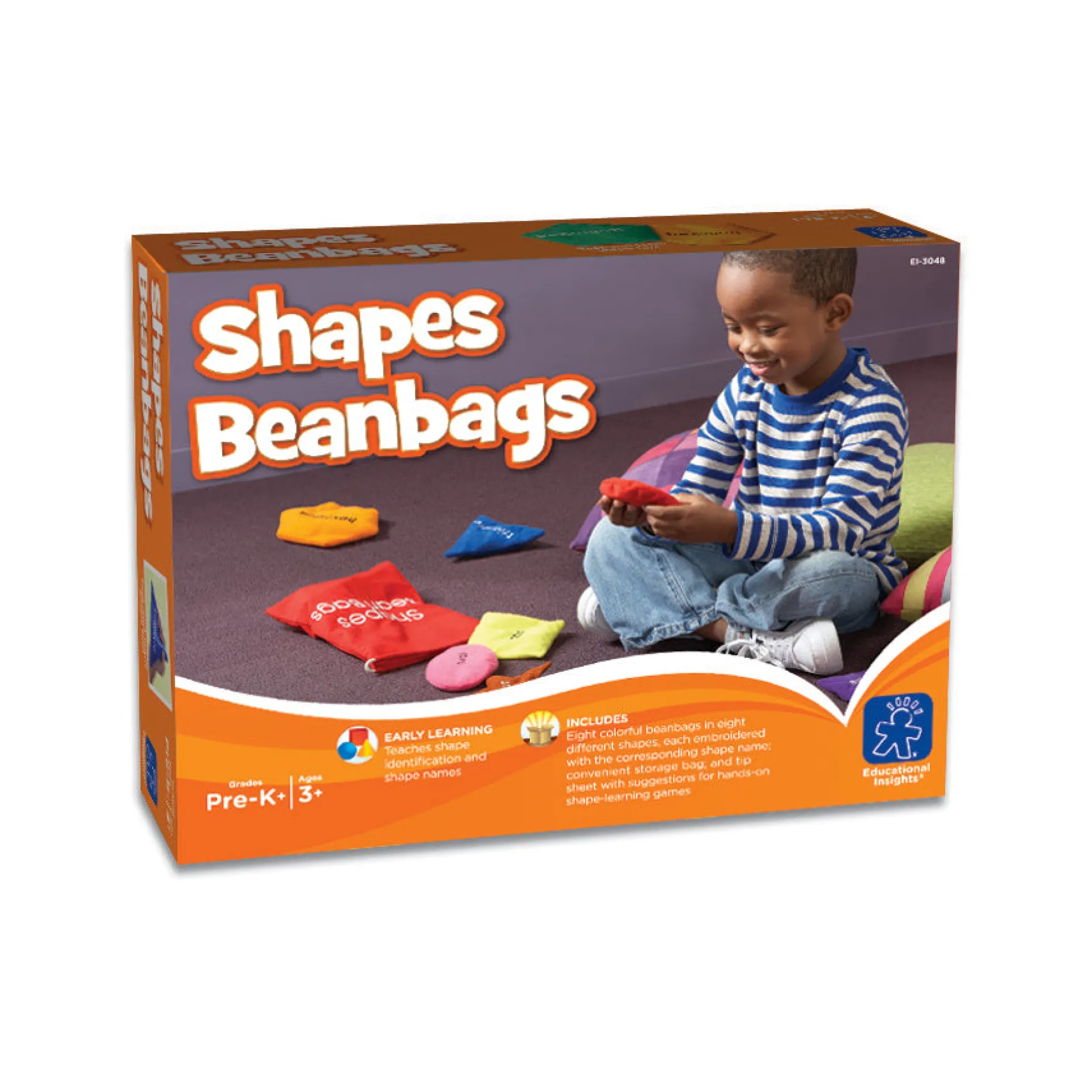 Educational Insights Shapes Beanbags for Active Learning and Play