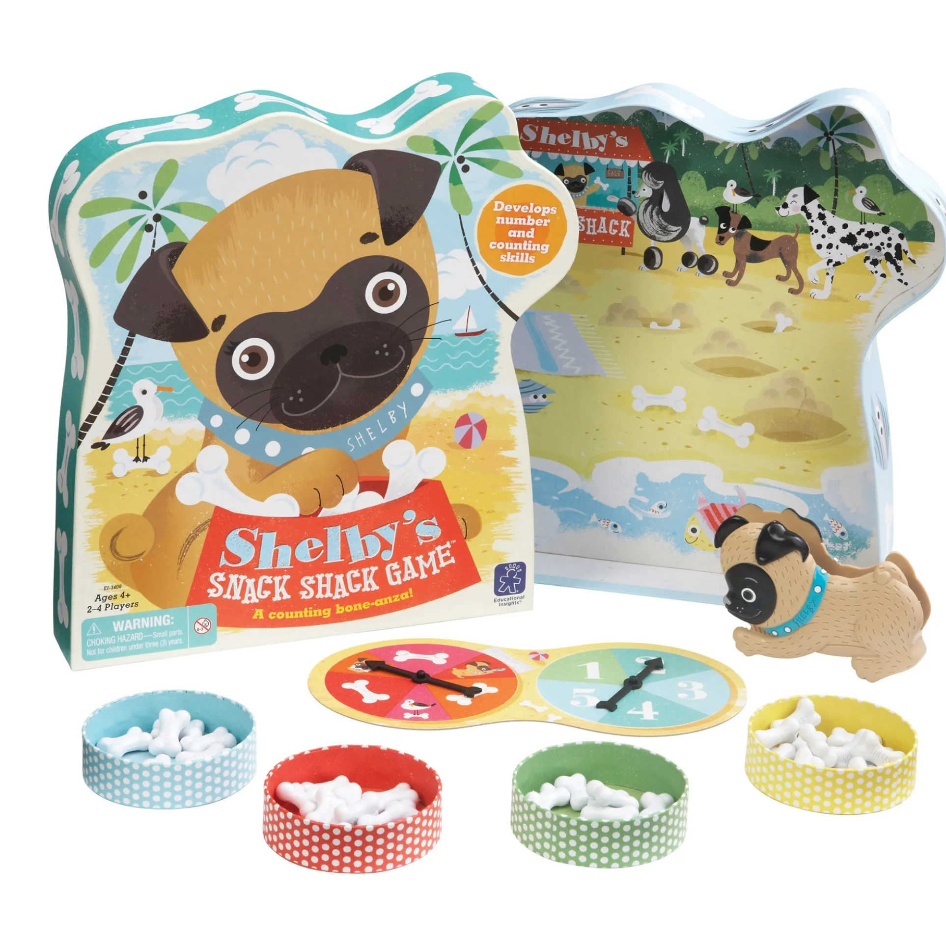 Educational Insights Shelby's Snack Shack Counting & Math Game