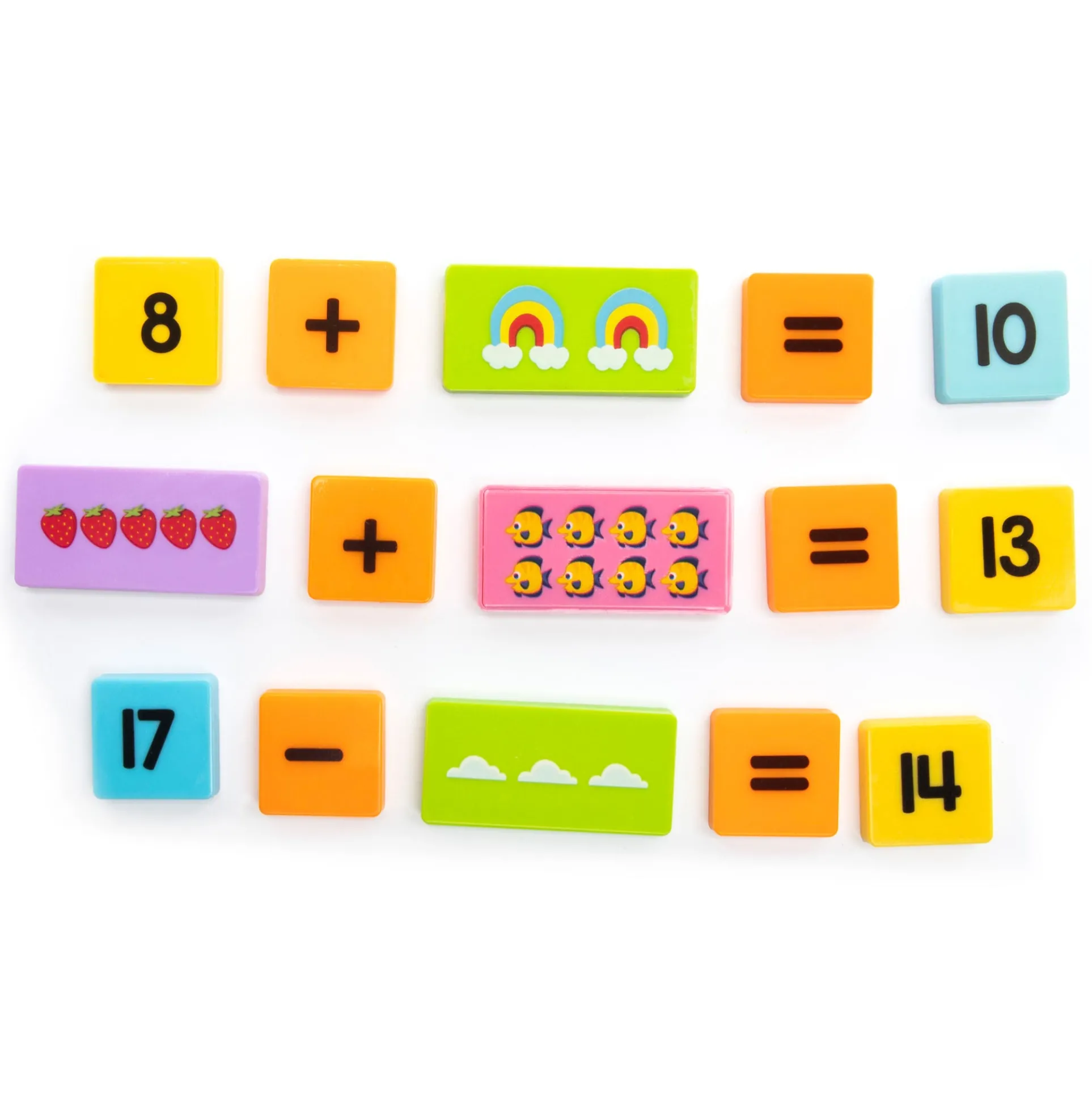 Educational Insights Math Dominoes - Engaging Addition & Subtraction Game