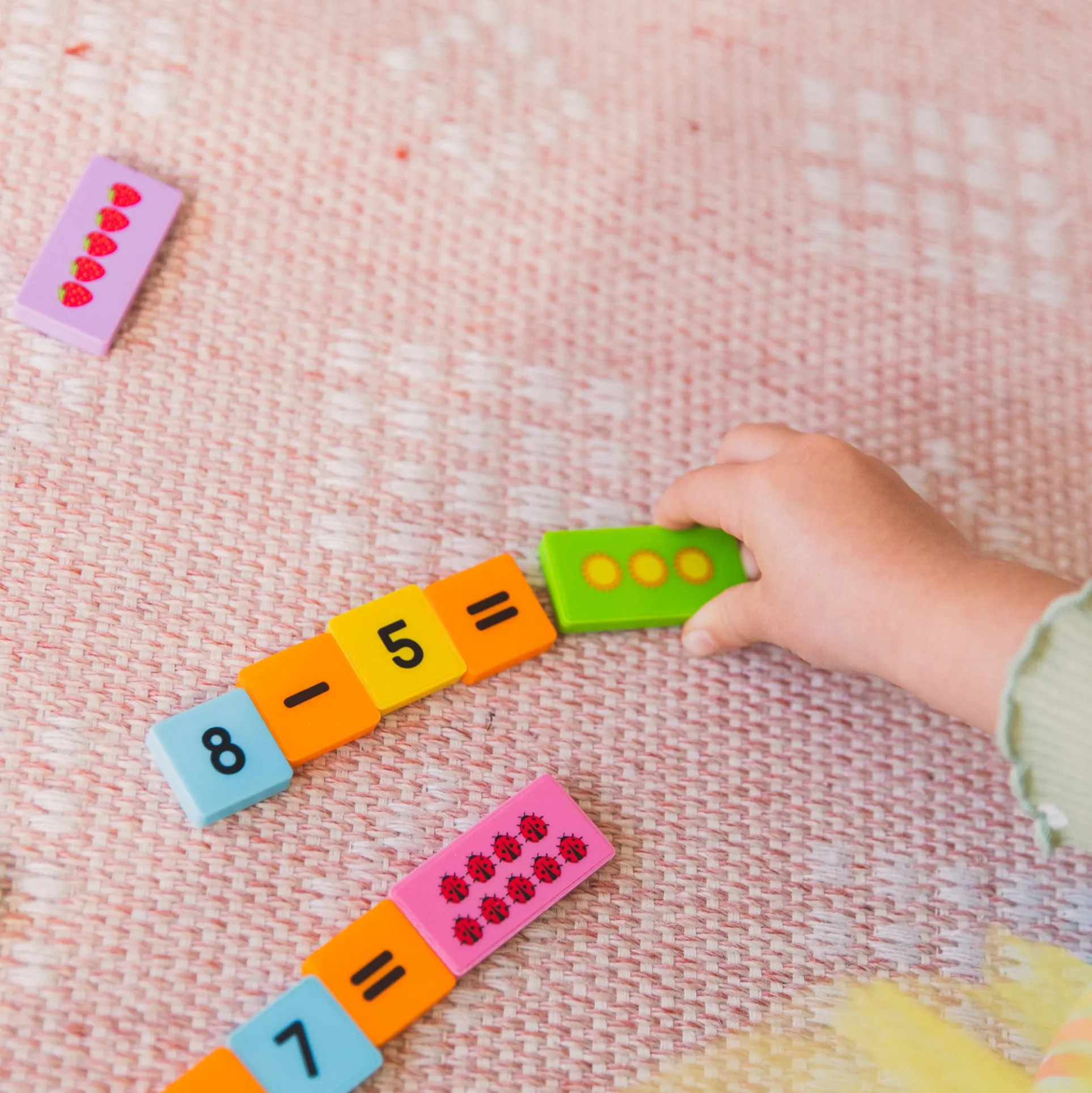 Educational Insights Math Dominoes - Engaging Addition & Subtraction Game