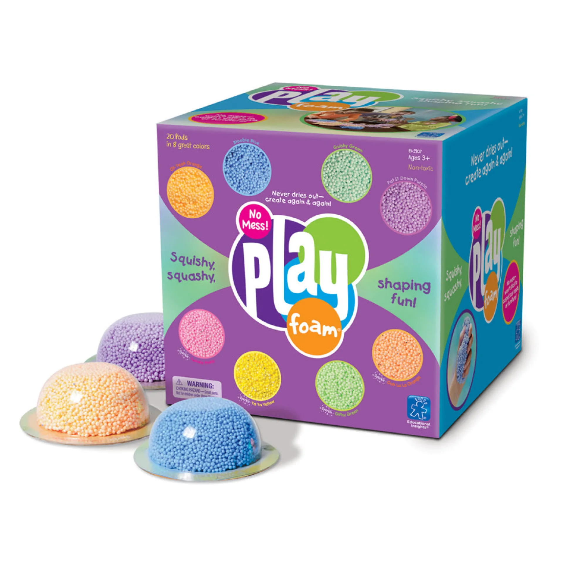 Educational Insights Playfoam Combo 20-Pack - Multi-Color Creative Play Set