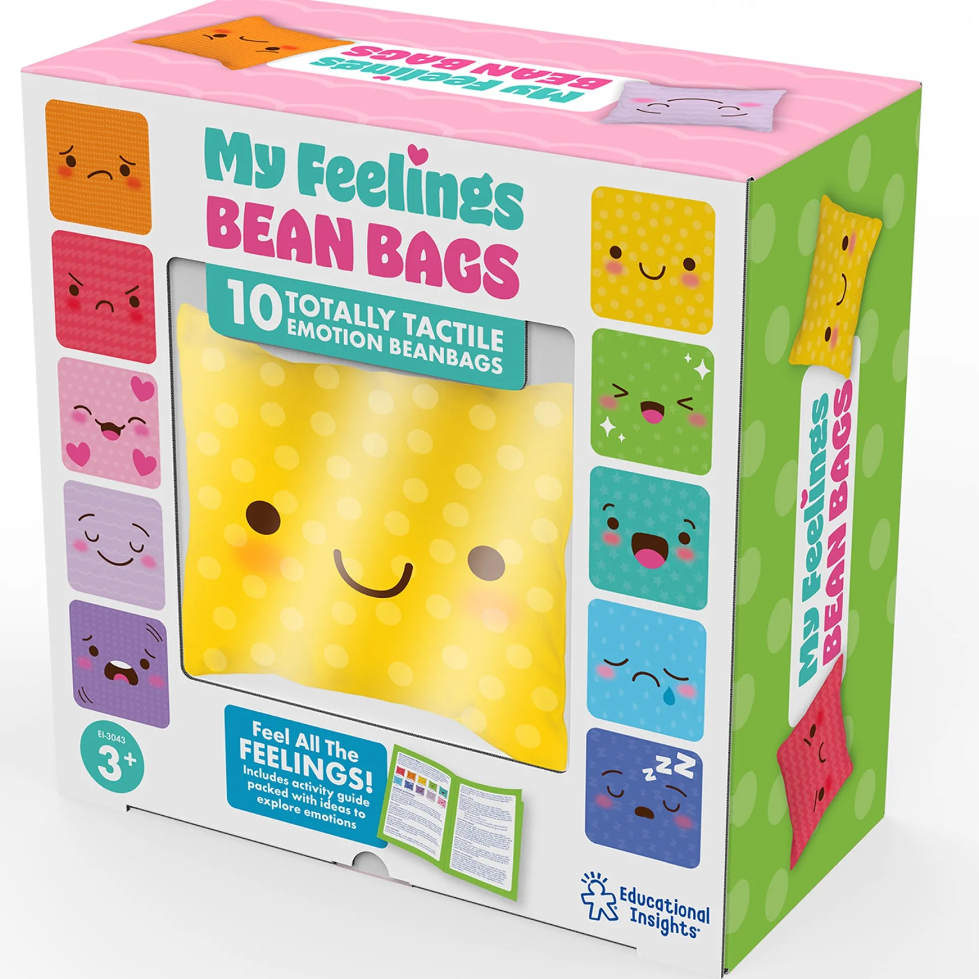 Educational Insights My Feelings Bean Bags - Emotion Exploration Set