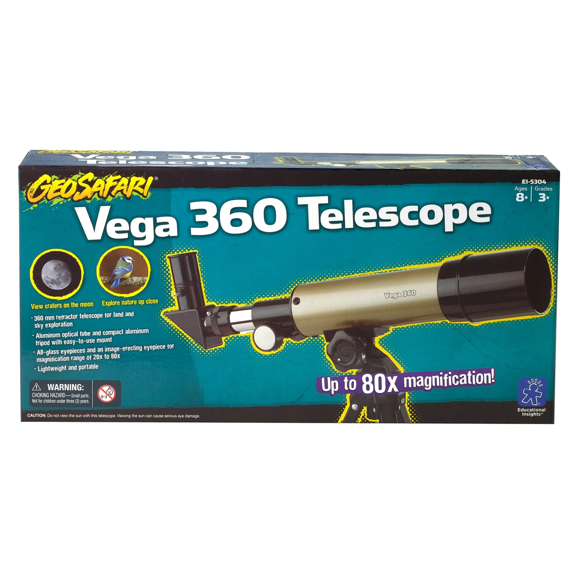 Educational Insights GeoSafari Vega 360 Telescope - Discovery Kit