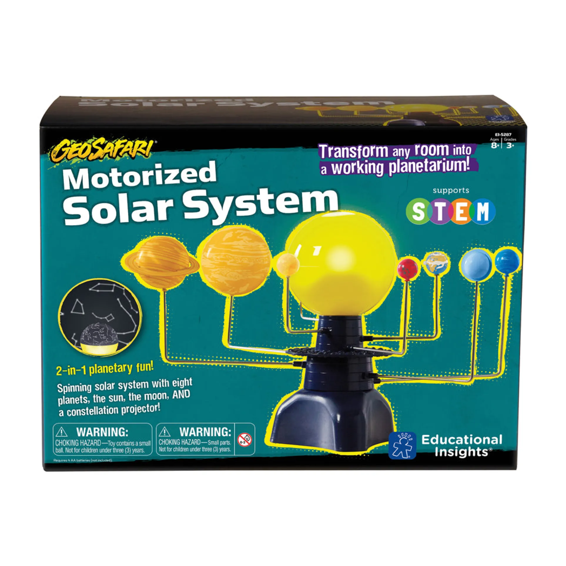 Educational Insights GeoSafari Motorized Solar System Science Kit