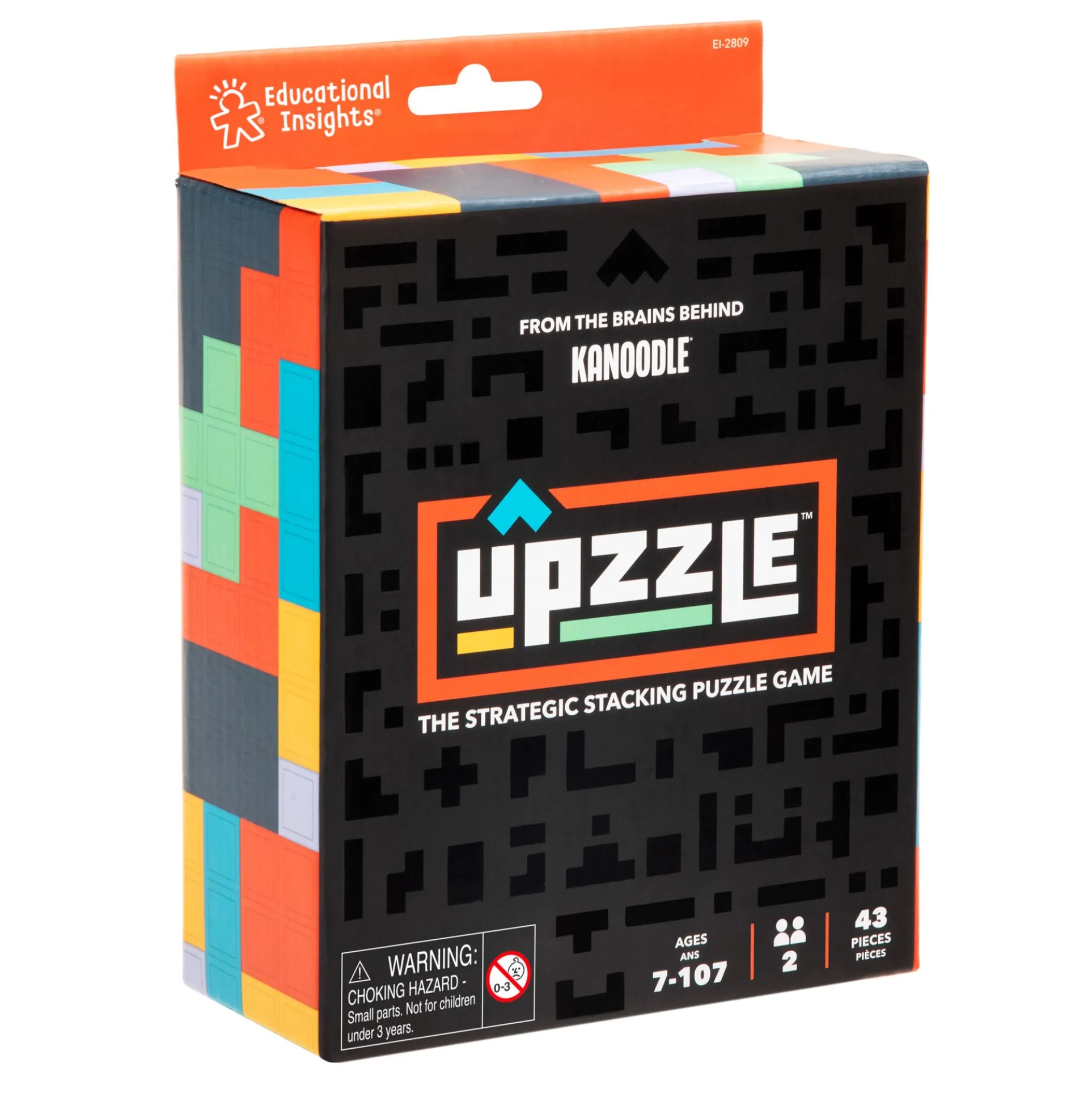 Educational Insights Upzzle Strategic Stacking Puzzle Game