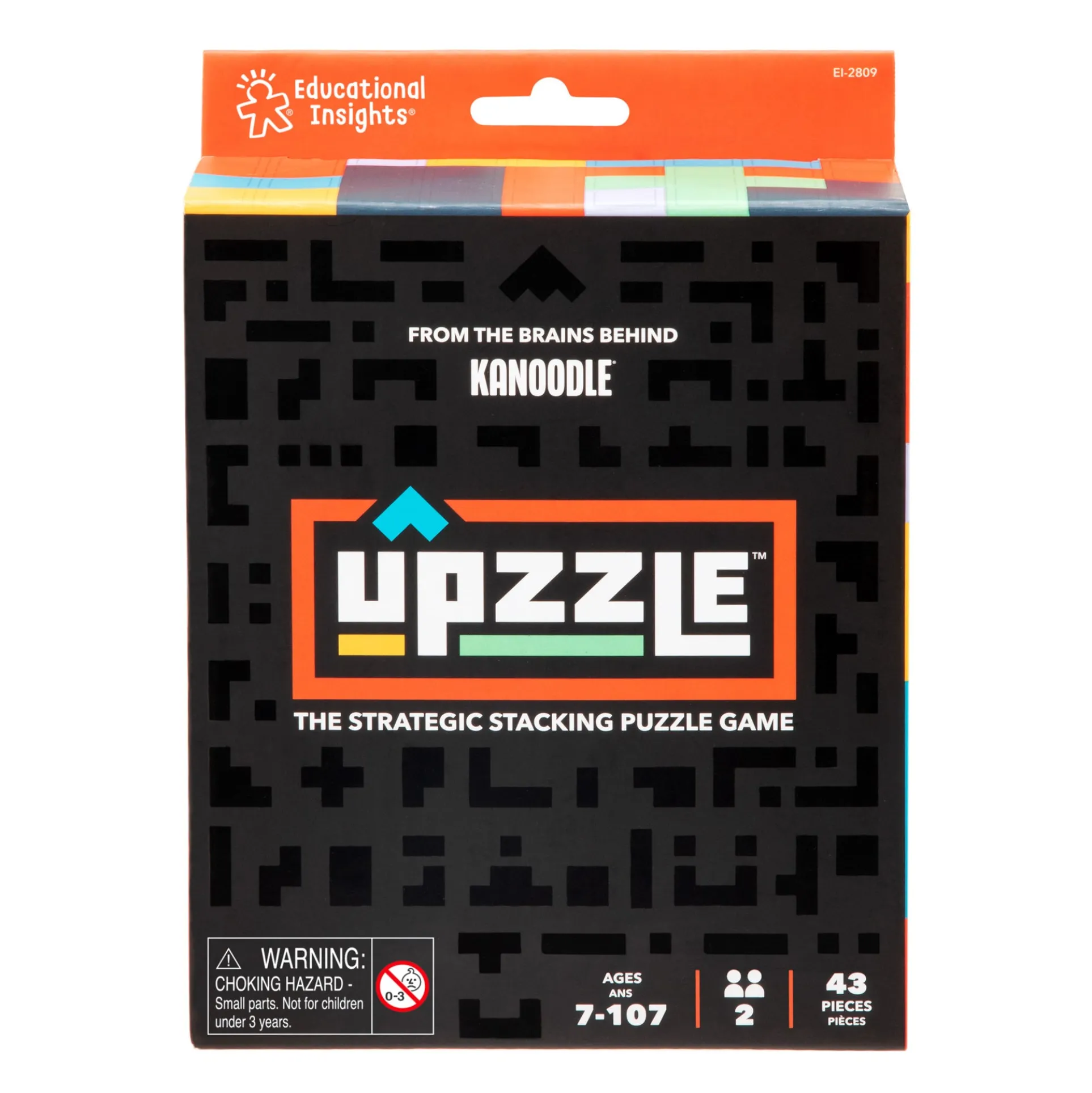 Educational Insights Upzzle Strategic Stacking Puzzle Game