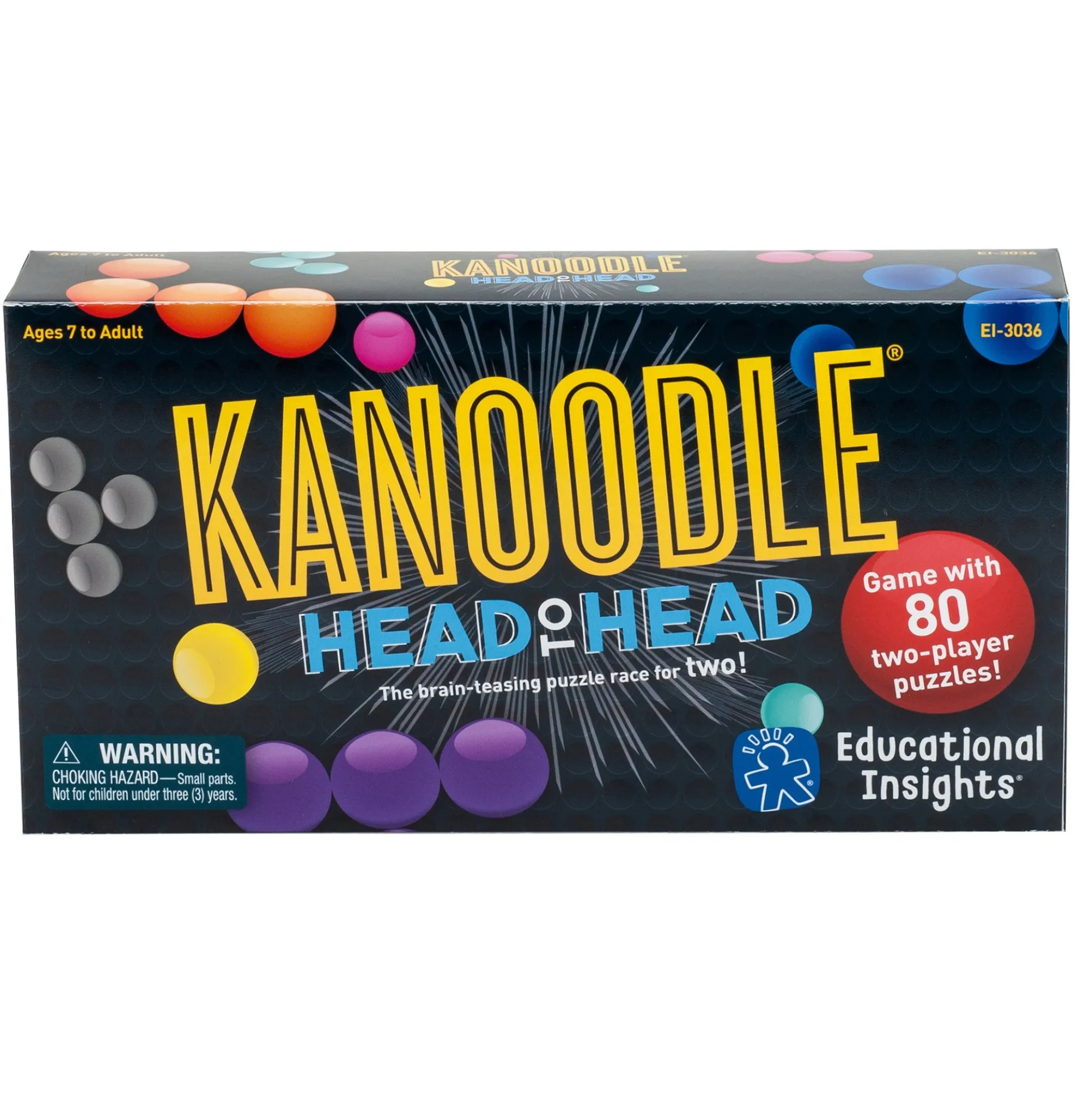 Educational Insights Kanoodle Head To Head - Brain-Teasing Puzzle Game