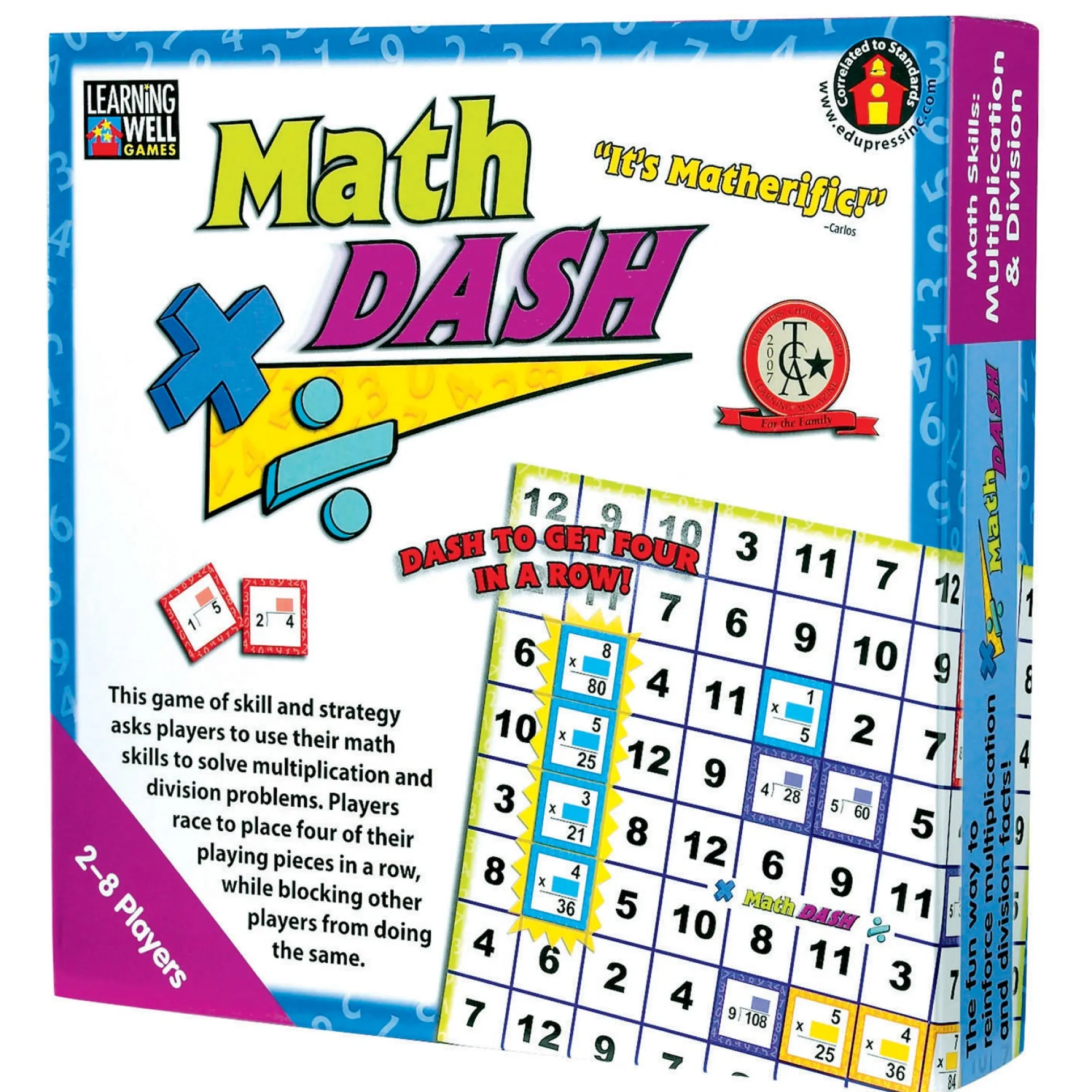 Edupress Math Dash Game - Multiplication & Division Challenge