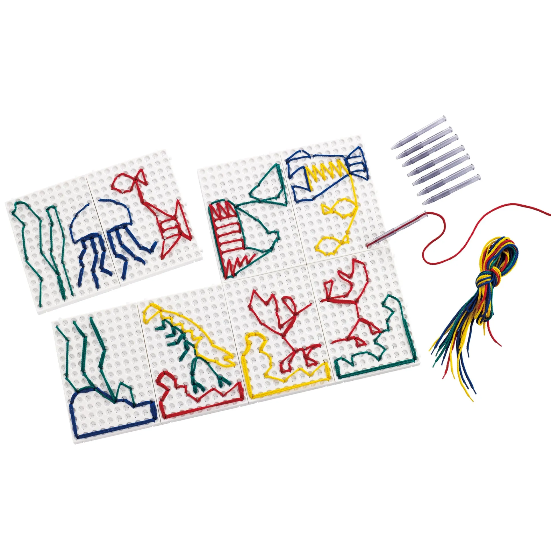 Edxeducation Junior String Art Creative School Set - Educational Craft Kit