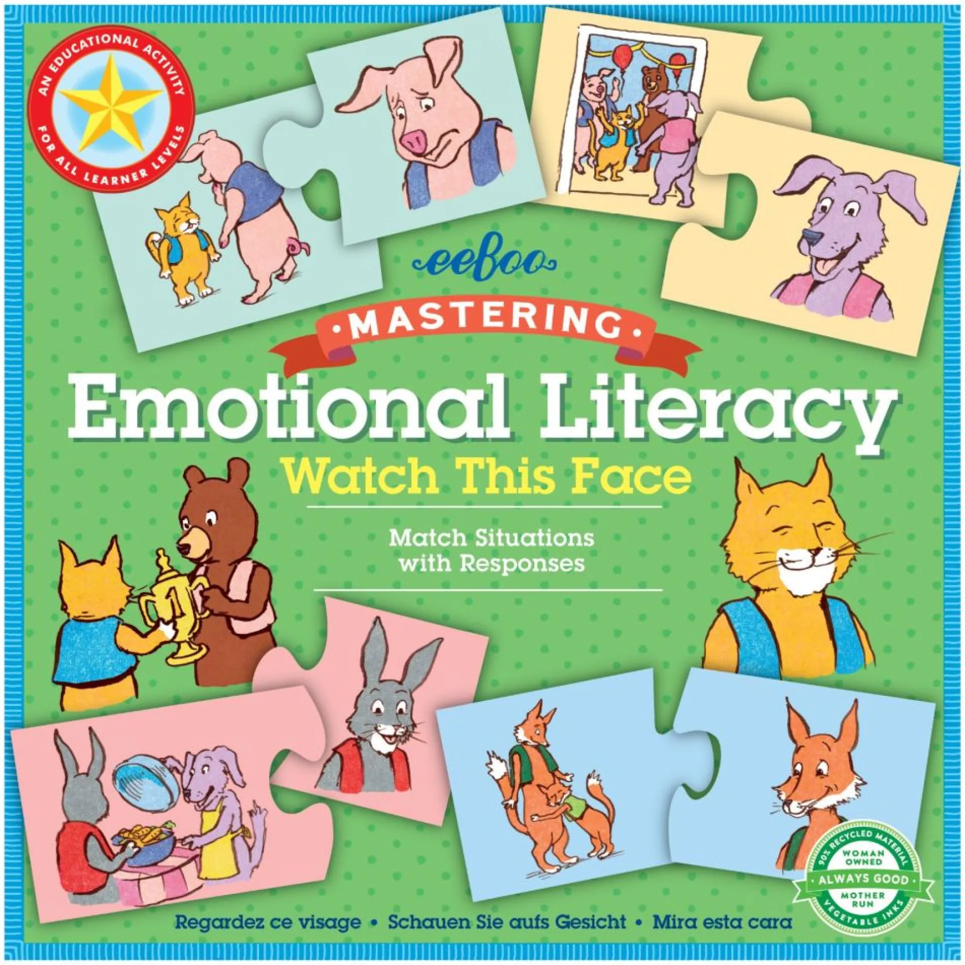 eeBoo Emotional Literacy Learning Game - Watch This Face - Award-Winning Series
