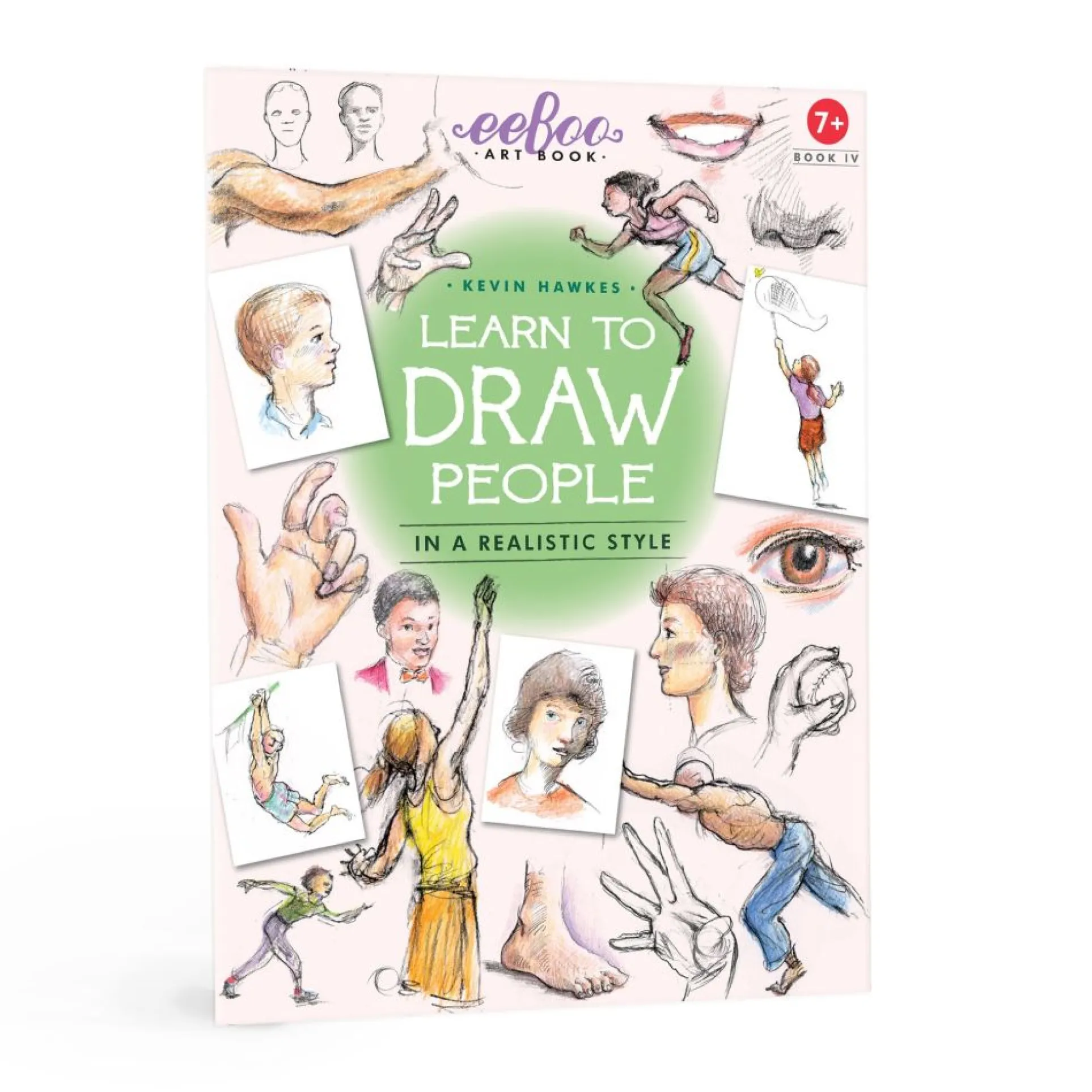eeBoo Learn to Draw People Art Book with Kevin Hawkes
