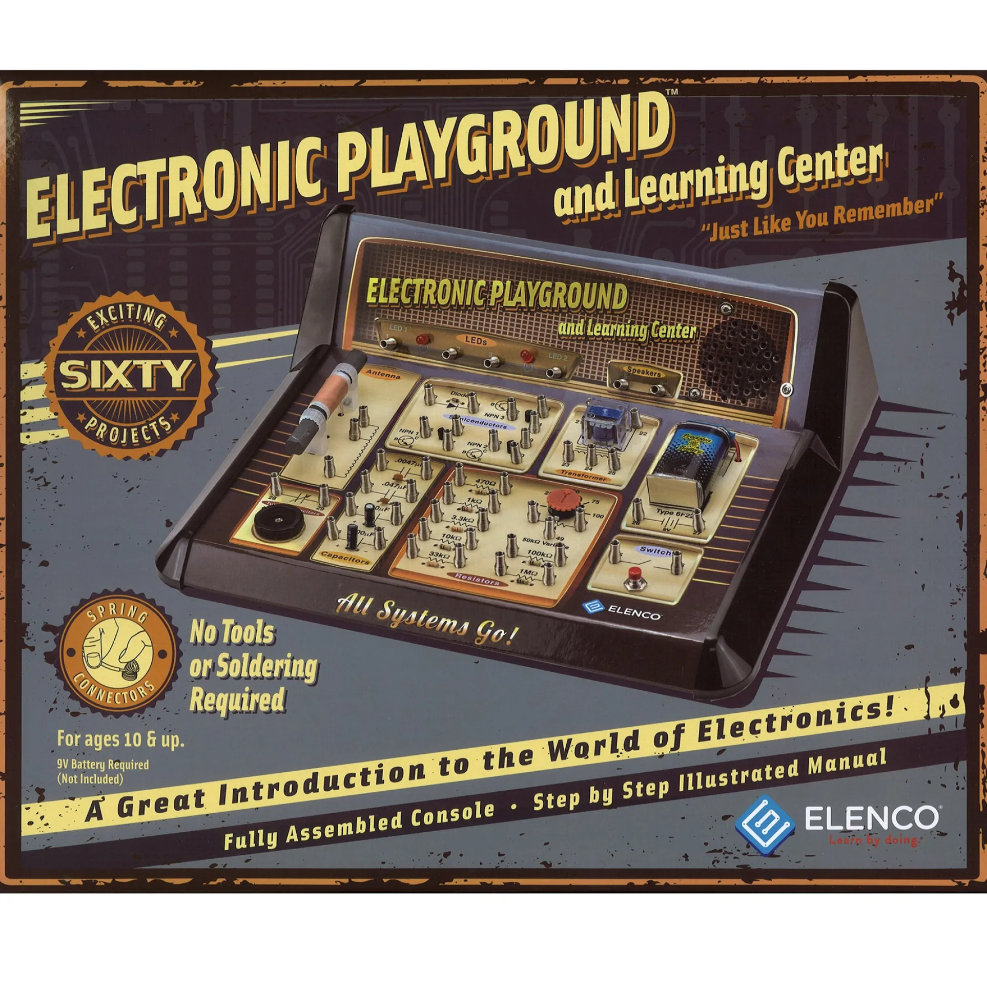 Elenco 60-In-One Electronic Playground - Educational Learning Center