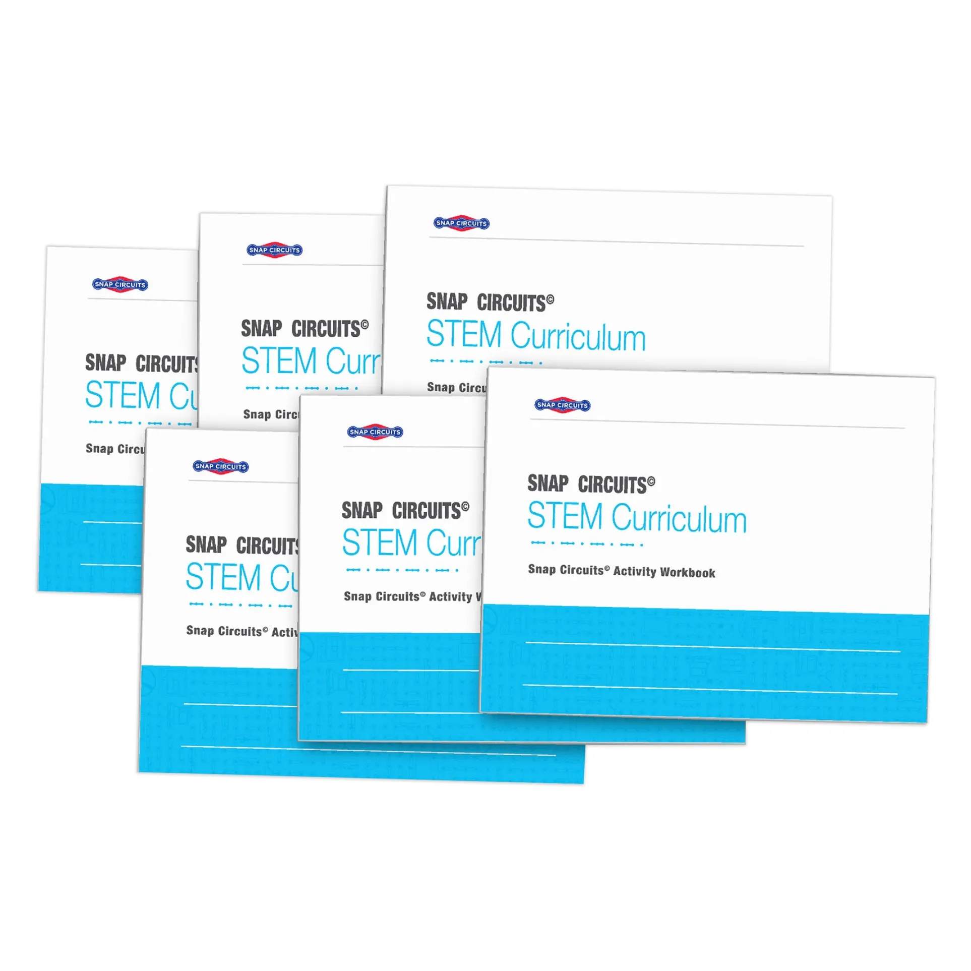 Elenco Snap Circuits Student Manual - STEM Classroom Activity Kit - 6-Pack