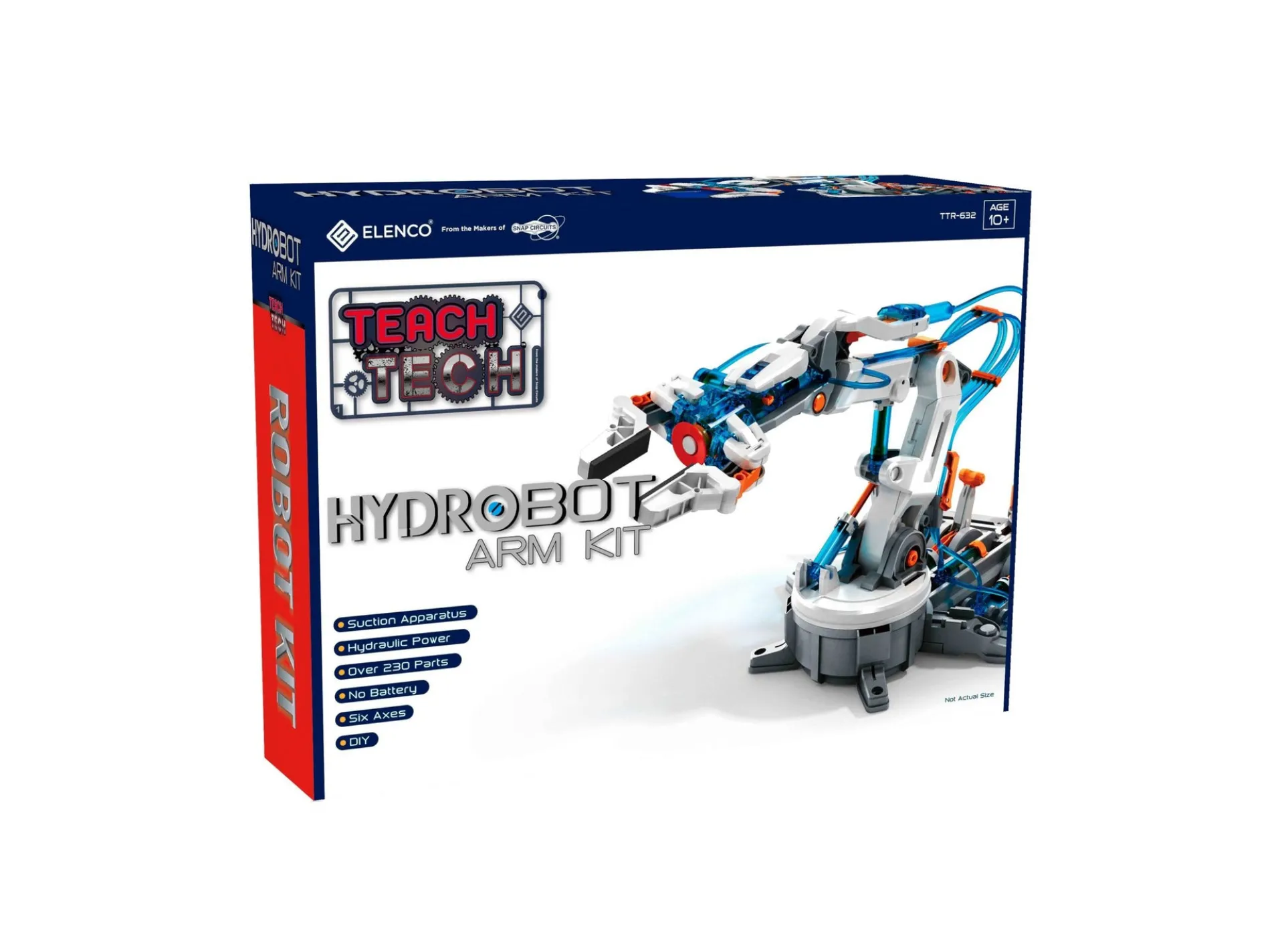 Elenco TEACH TECH HydroBot Arm Kit - STEM Educational Robotic Arm