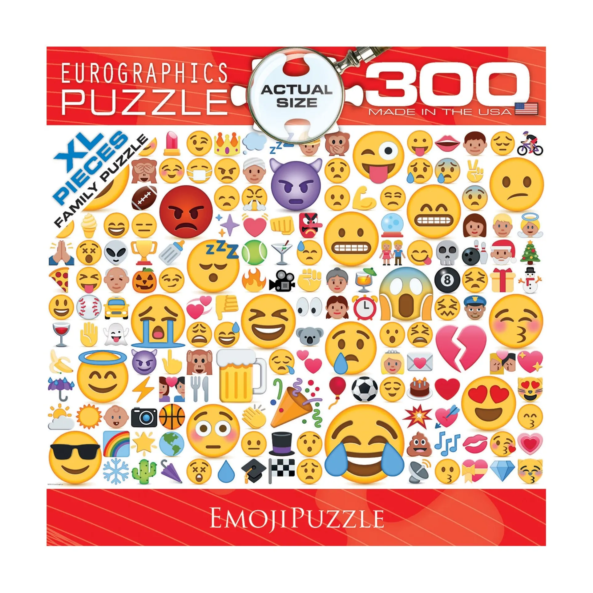 EmojiPuzzle XL Pieces Family Puzzle - 300 pc