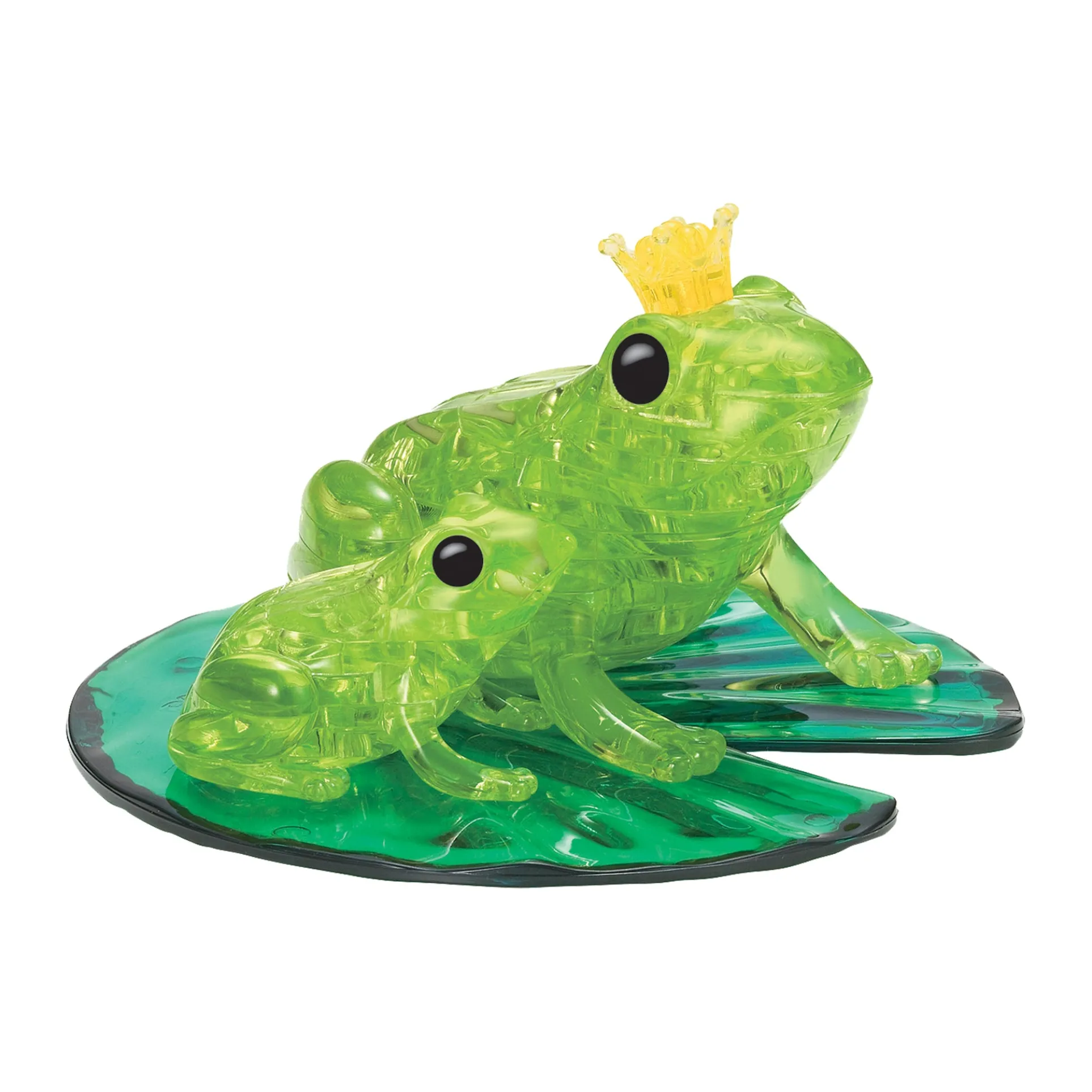Enchanted 3D Crystal Frog Prince Puzzle - 43 Pieces
