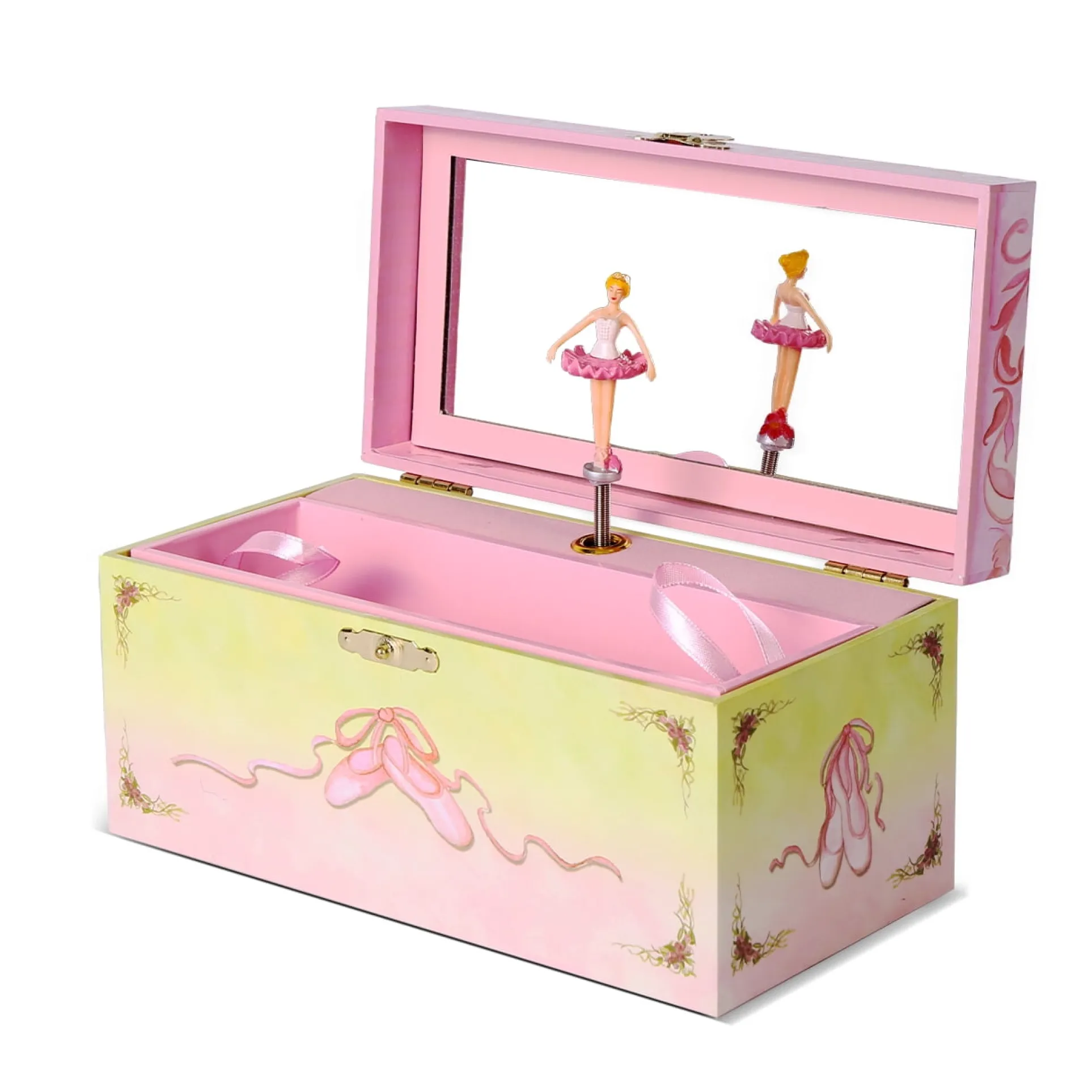 Enchantmints Ballet Shoes Ballerina Jewelry Box for Girls