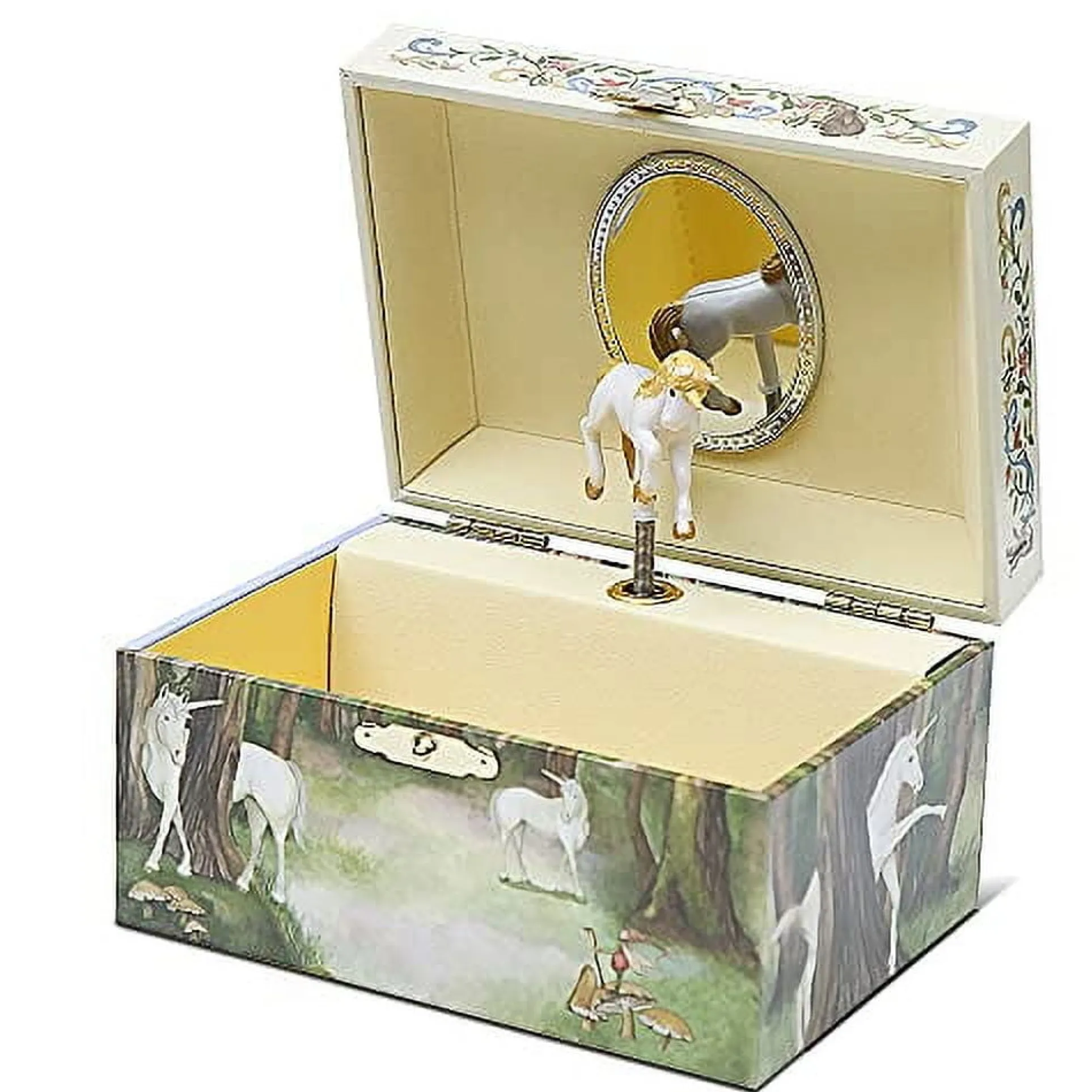 Enchantmints Gentle Unicorn Musical Jewelry Box - Perfect Gift for Kids