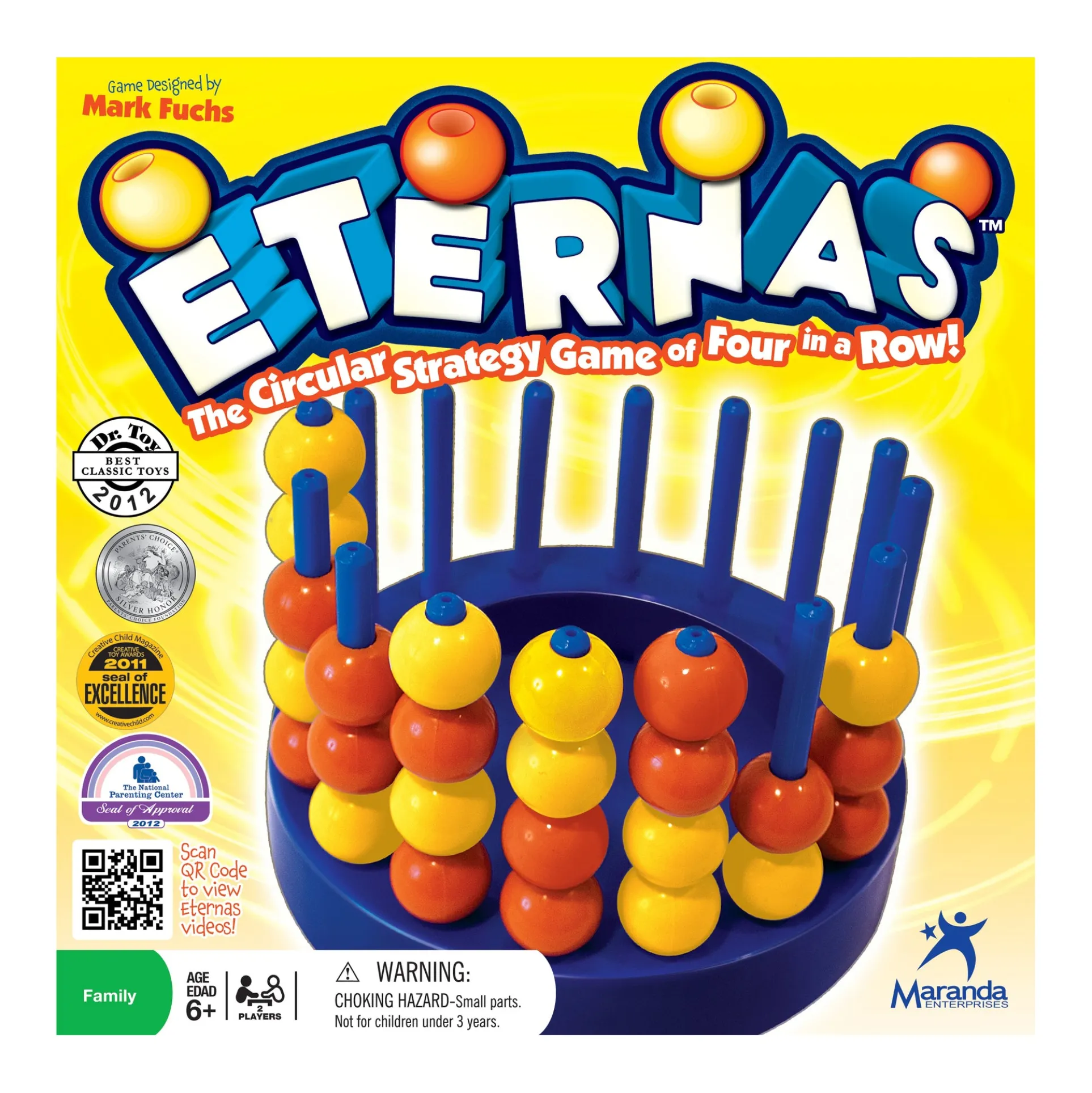 Eternas Circular Strategy Board Game - Fun for All Ages