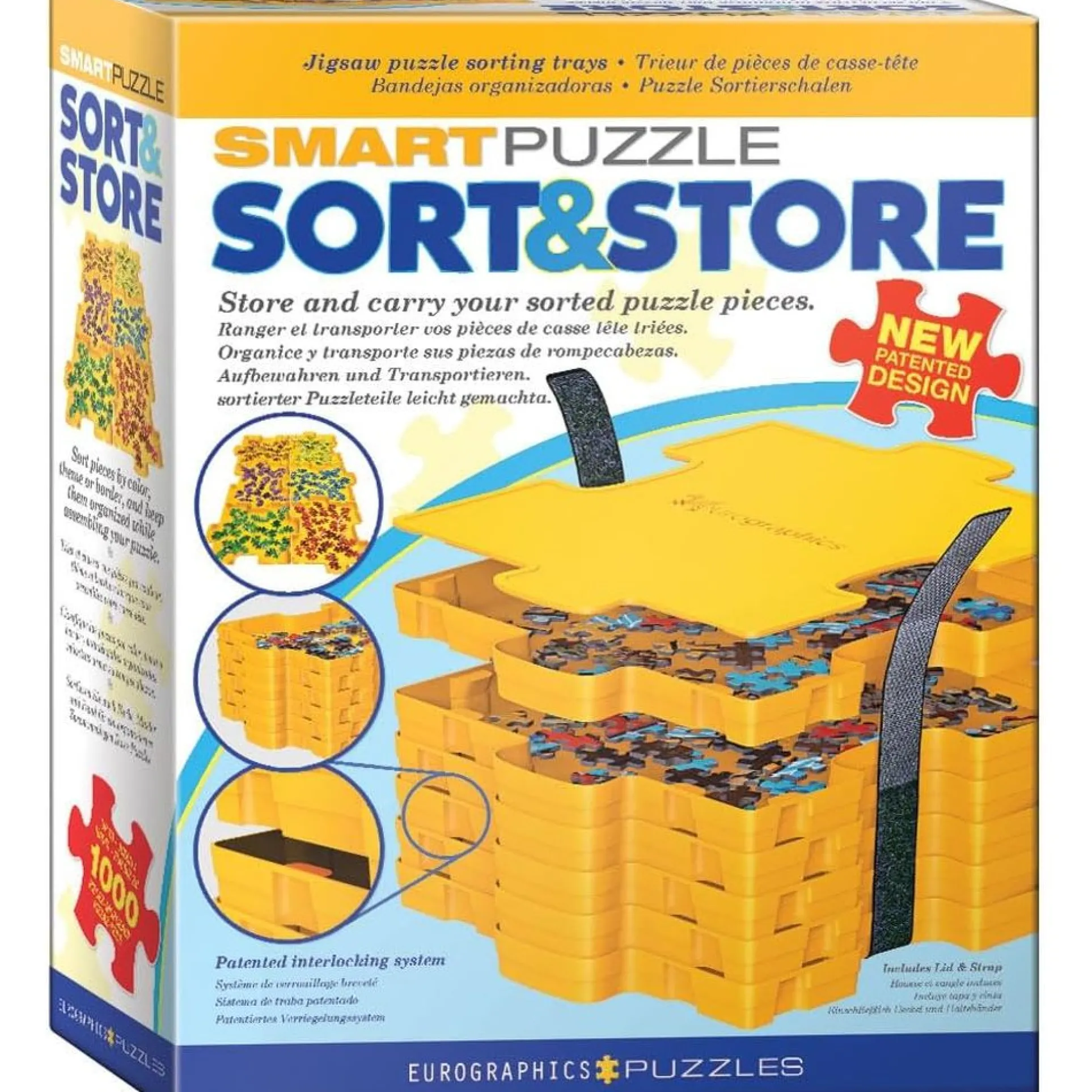 Eurographics Smart Puzzle Sort and Store Tray Set – 1000 pc