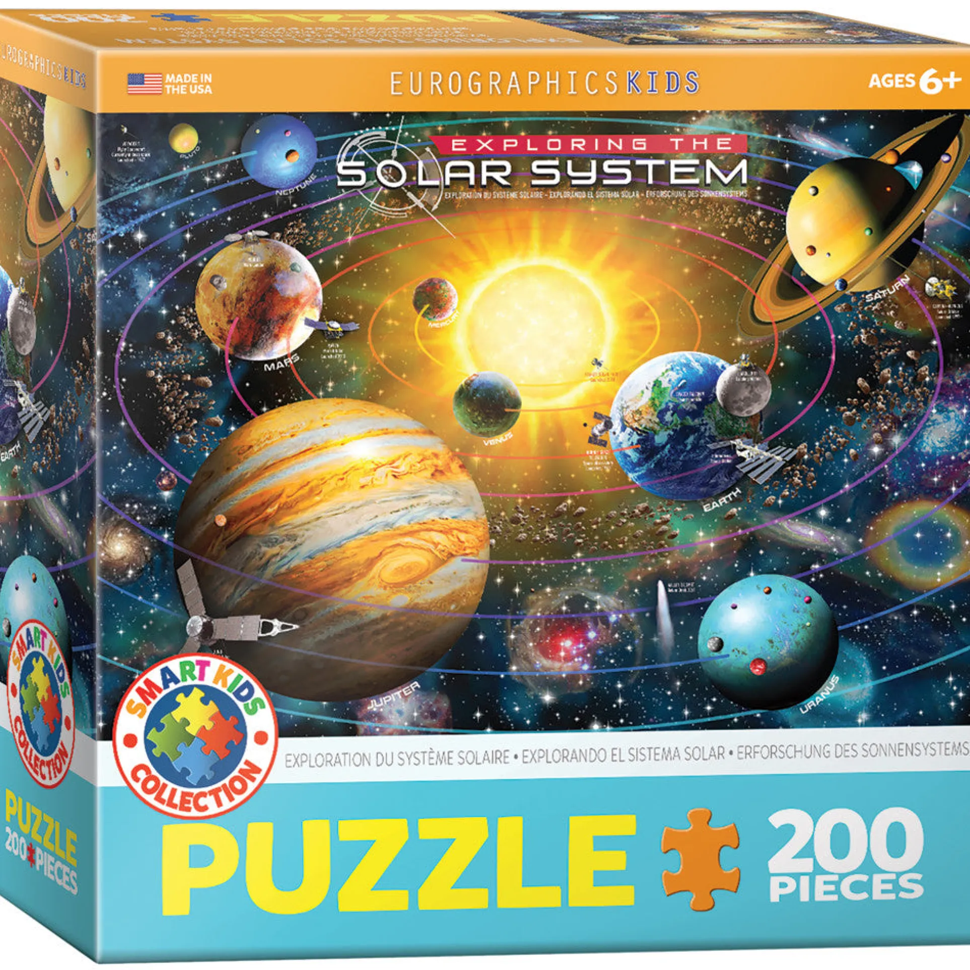 Eurographics Solar System Exploration Jigsaw Puzzle - 200 pc