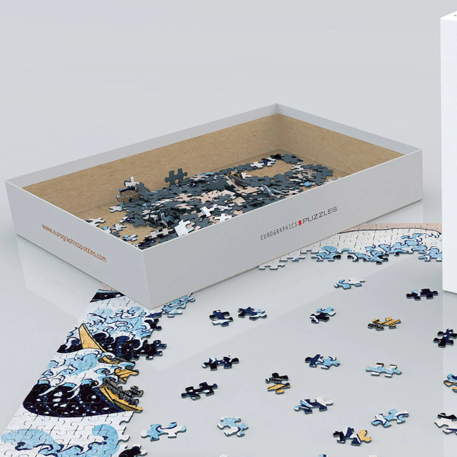 Eurographics The Great Wave Off Kanagawa by Hokusai - 1000 pc Puzzle