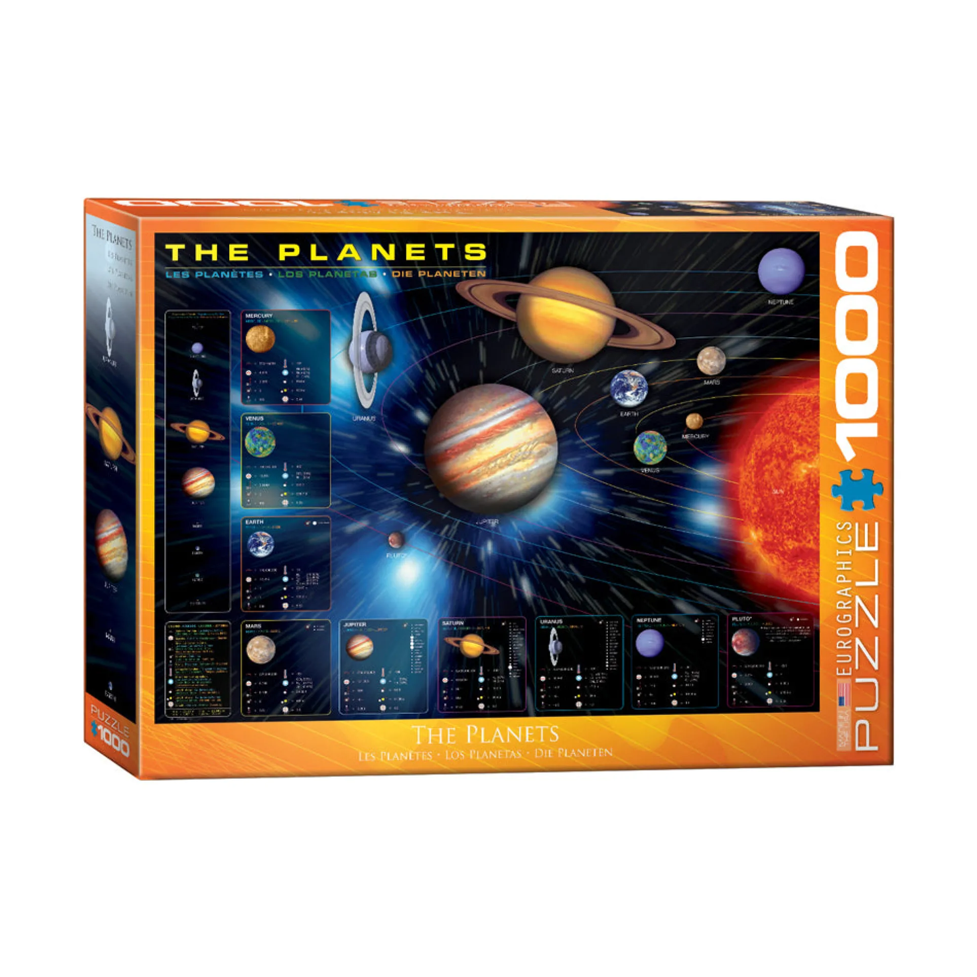 Eurographics The Planets Solar System Jigsaw Puzzle - 1000 pc