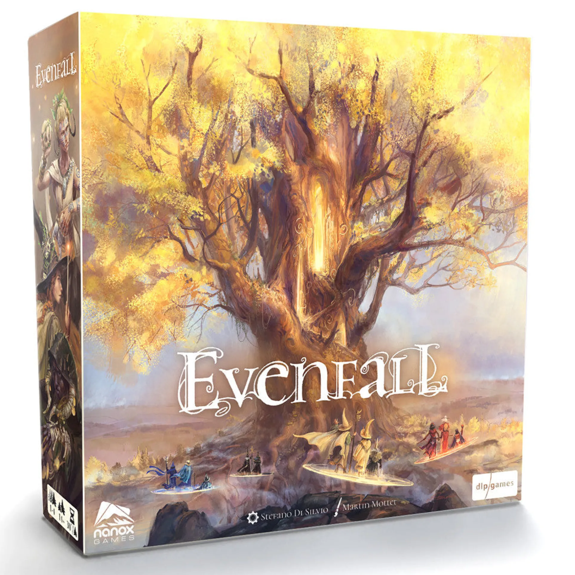 Evenfall: Mystical Clans Strategy Board Game by DLP Games, Ages 14+, 1-4 Players