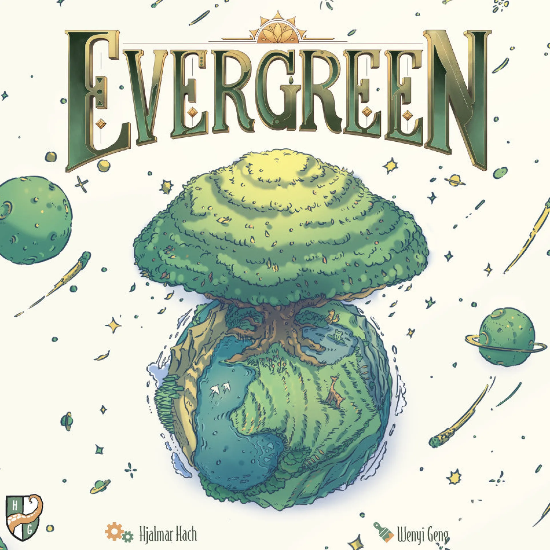 Evergreen Strategy Board Game by Hjalmar Hach