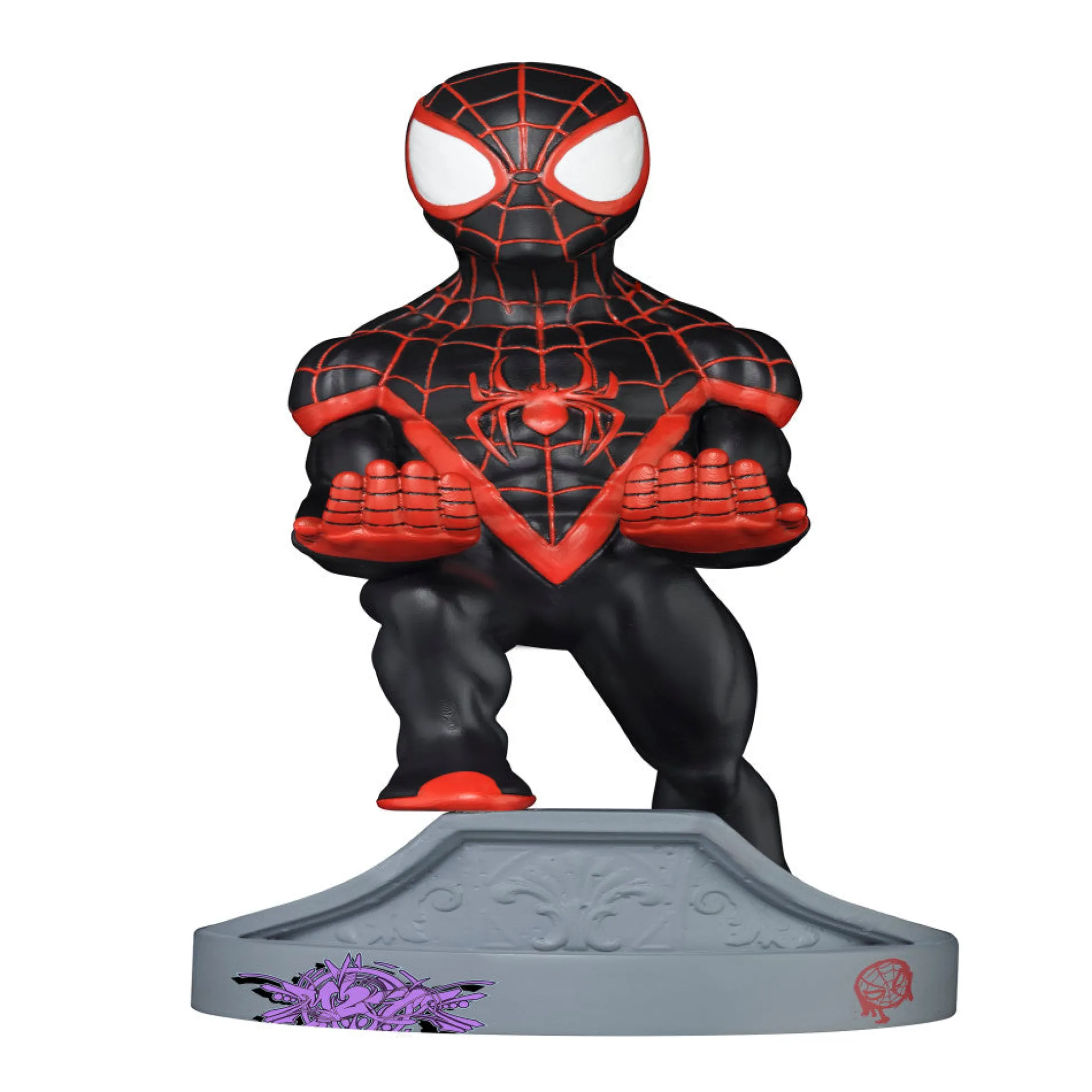 Exquisite Gaming Cable Guy - Marvel Spiderverse: Miles Morales Spiderman - Device Holder