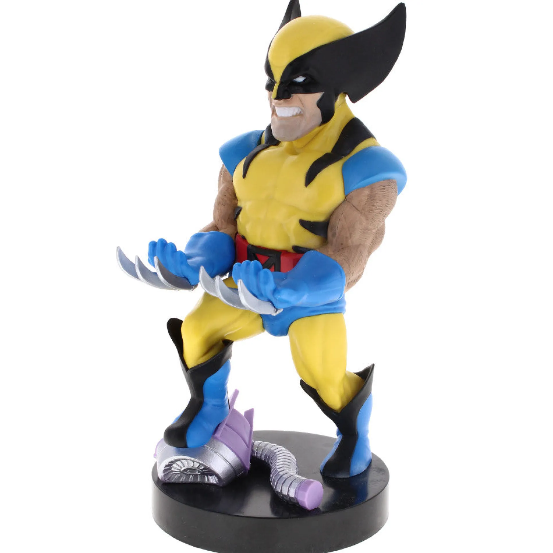 Exquisite Gaming Marvel Wolverine Charging Device Holder - Collectible Controller & Phone Stand