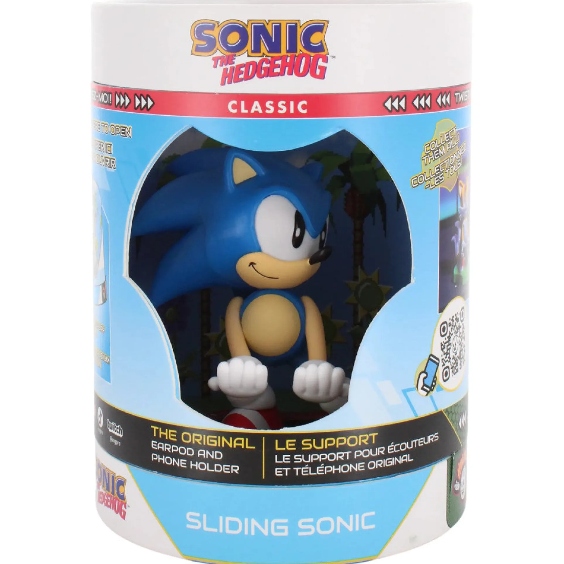 Exquisite Gaming Sonic Sliding - Earbud & Phone Holder
